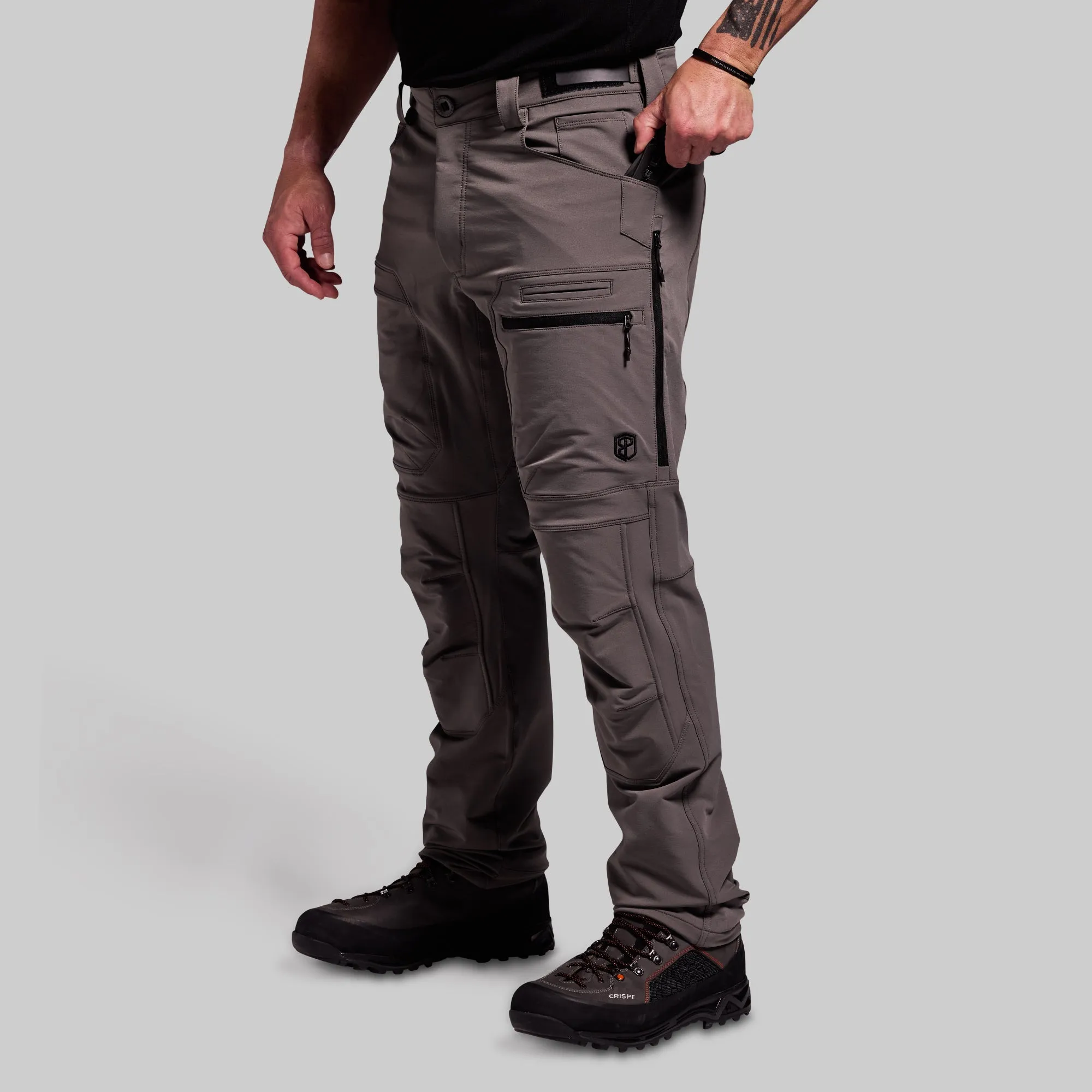Men's Frontier Pant 2.0 (Wolf Grey) sold by Born Primitive