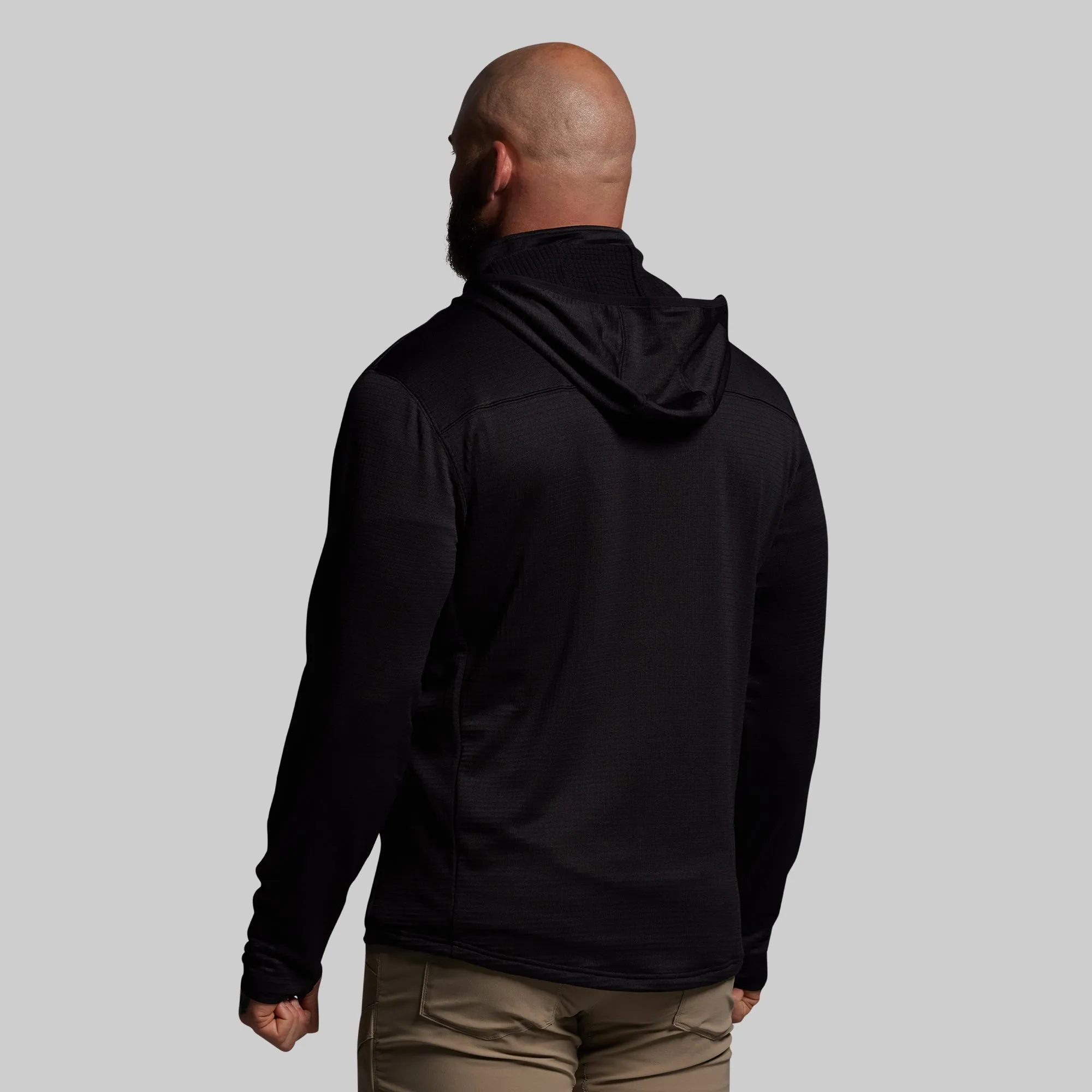 Quiver Half Zip Hoodie 2.0 (Black) sold by Born Primitive product image thumbnail 2