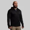 Quiver Full Zip Hoodie 2.0 (Black) sold by Born Primitive