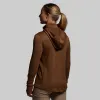 Women's Quiver Half Zip Hoodie 2.0 (Coyote Brown) sold by Born Primitive