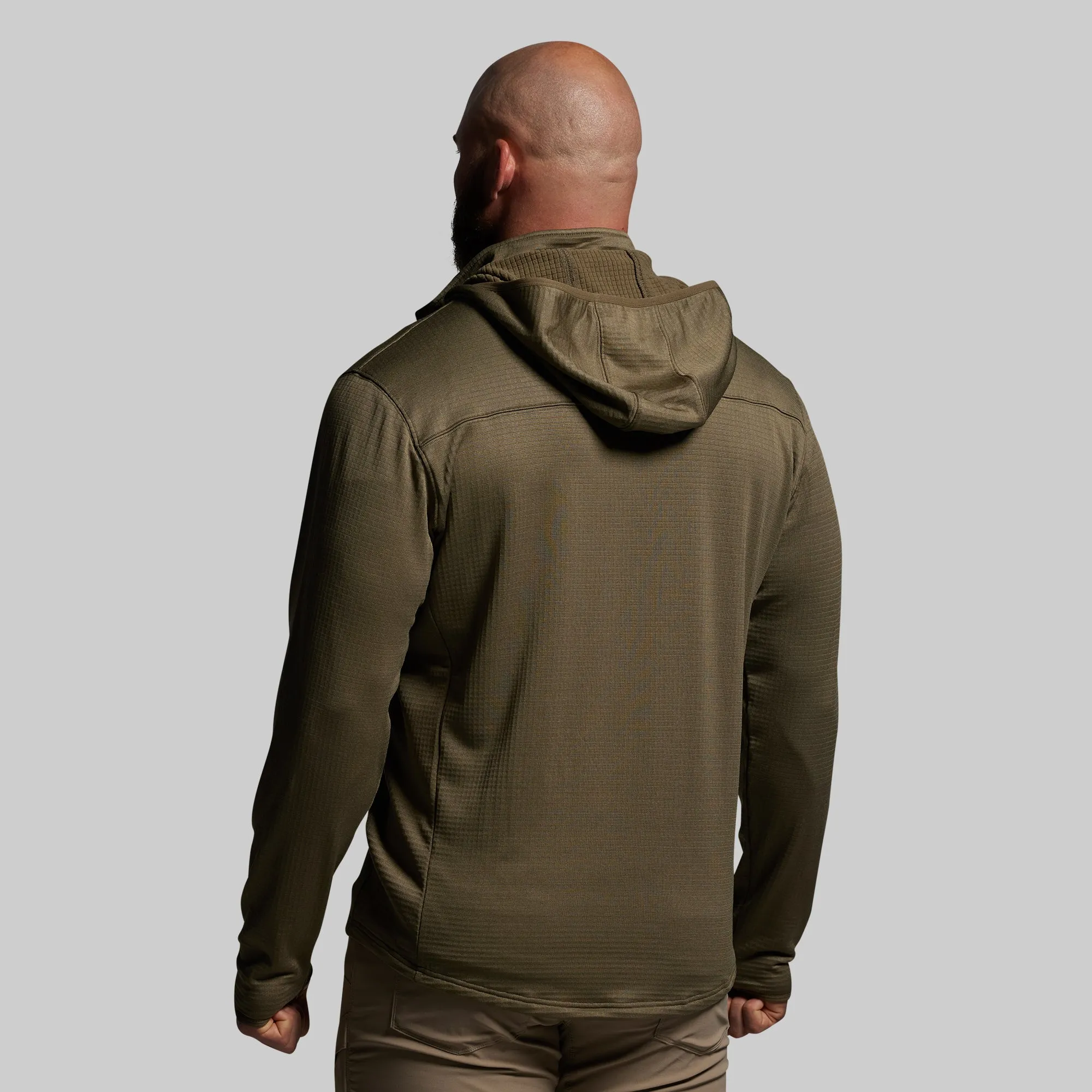Quiver Half Zip Hoodie 2.0 (OD Green) sold by Born Primitive product image thumbnail 2