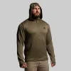 Quiver Half Zip Hoodie 2.0 (OD Green) sold by Born Primitive