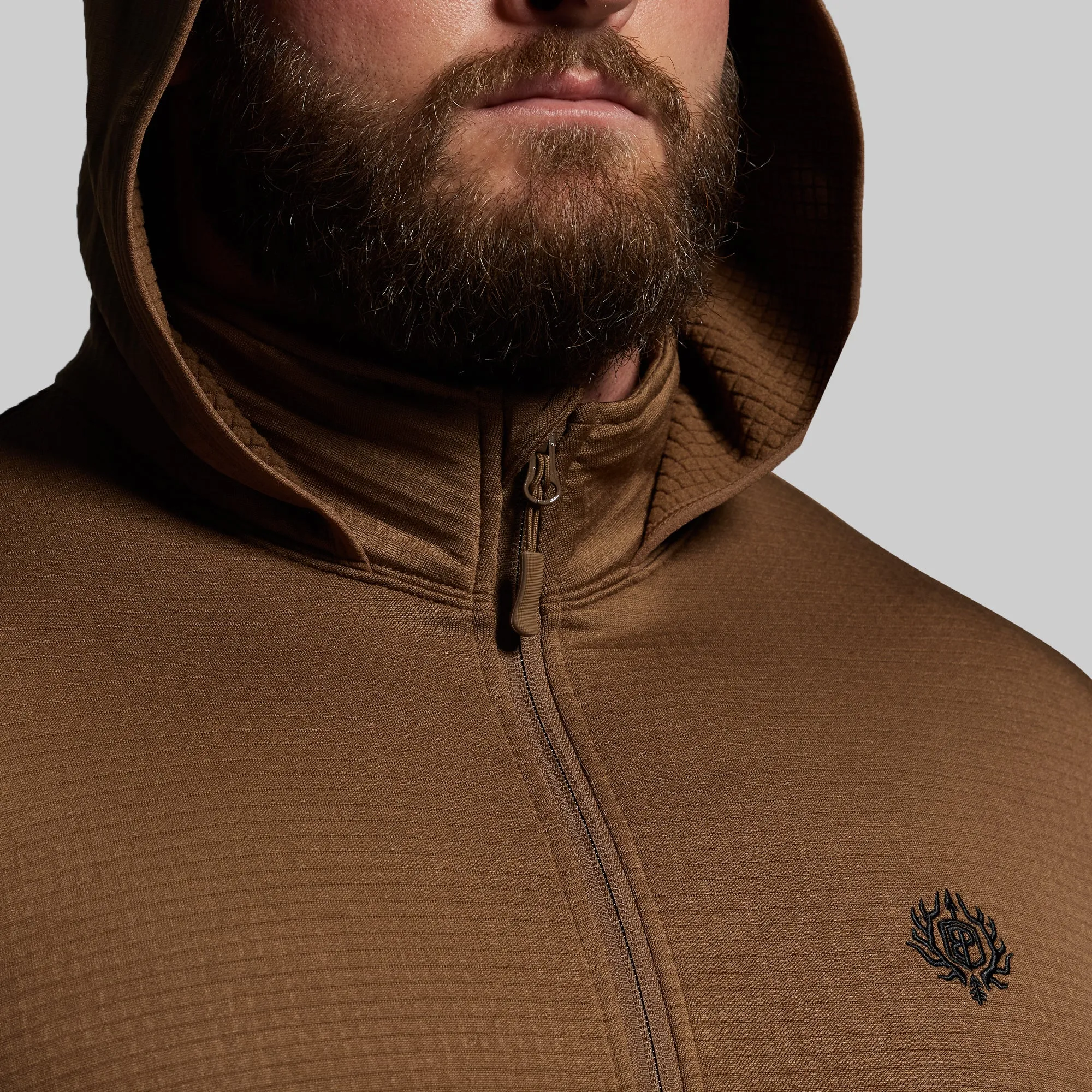 Quiver Half Zip Hoodie 2.0 (Coyote Brown) sold by Born Primitive product image thumbnail 5
