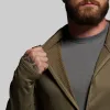 Quiver Full Zip Hoodie 2.0 (OD Green) sold by Born Primitive