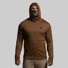 Quiver Full Zip Hoodie 2.0 (Coyote Brown) sold by Born Primitive