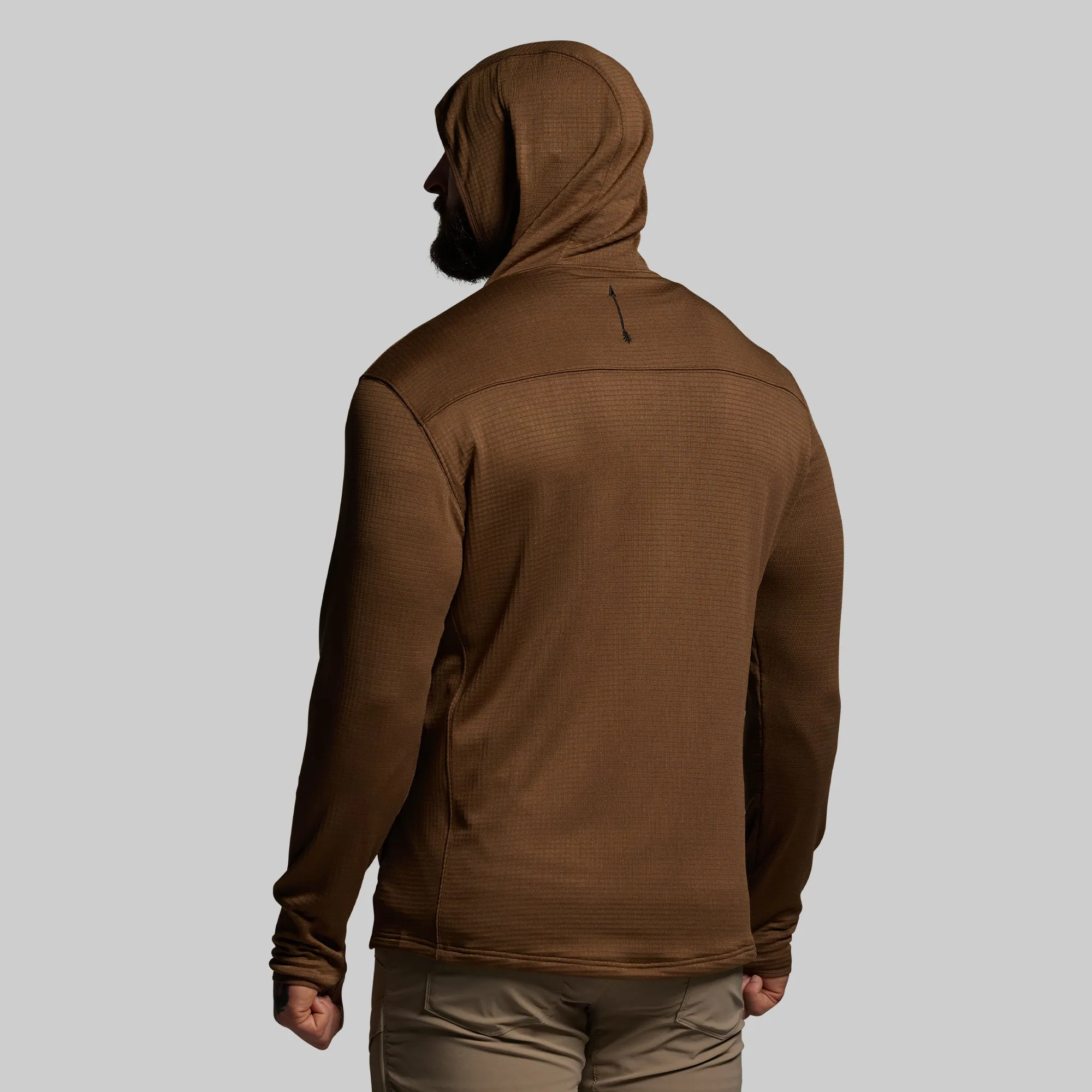 Quiver Full Zip Hoodie 2.0 (Coyote Brown) sold by Born Primitive