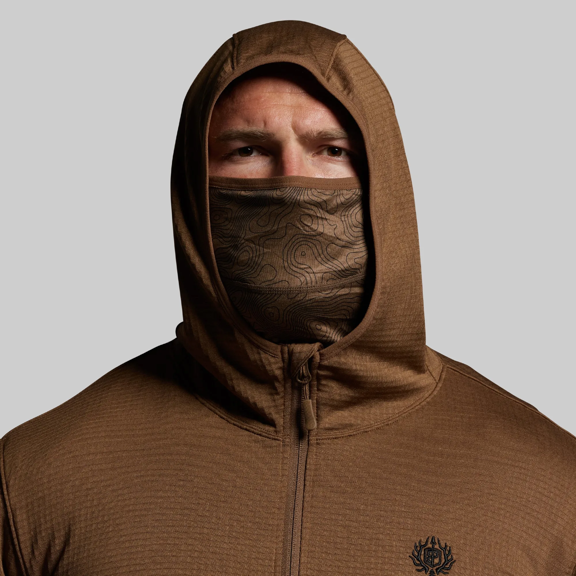 Quiver Full Zip Hoodie 2.0 (Coyote Brown) sold by Born Primitive product image thumbnail 3