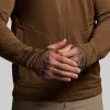Quiver Full Zip Hoodie 2.0 (Coyote Brown) sold by Born Primitive