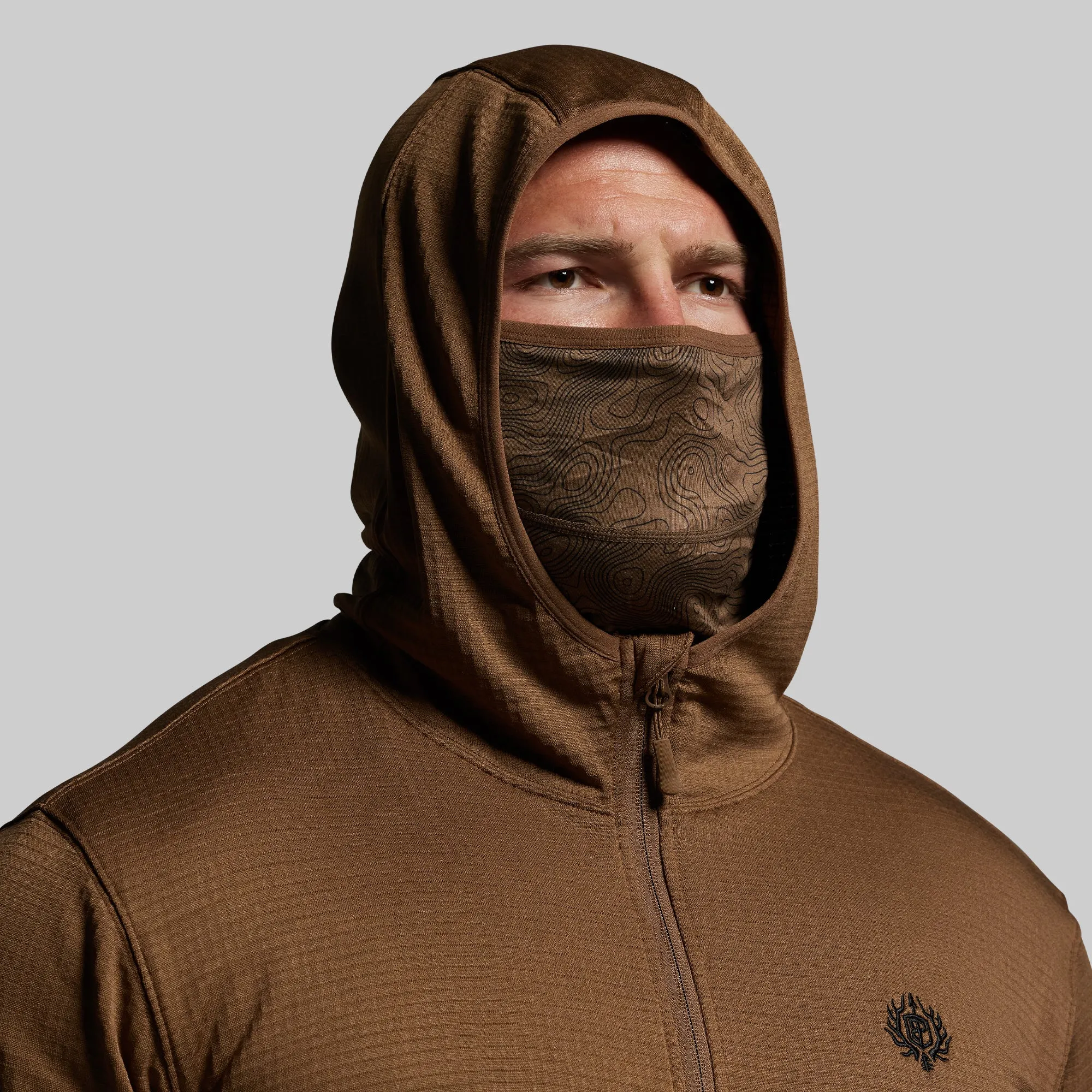 Quiver Full Zip Hoodie 2.0 (Coyote Brown) sold by Born Primitive product image thumbnail 2