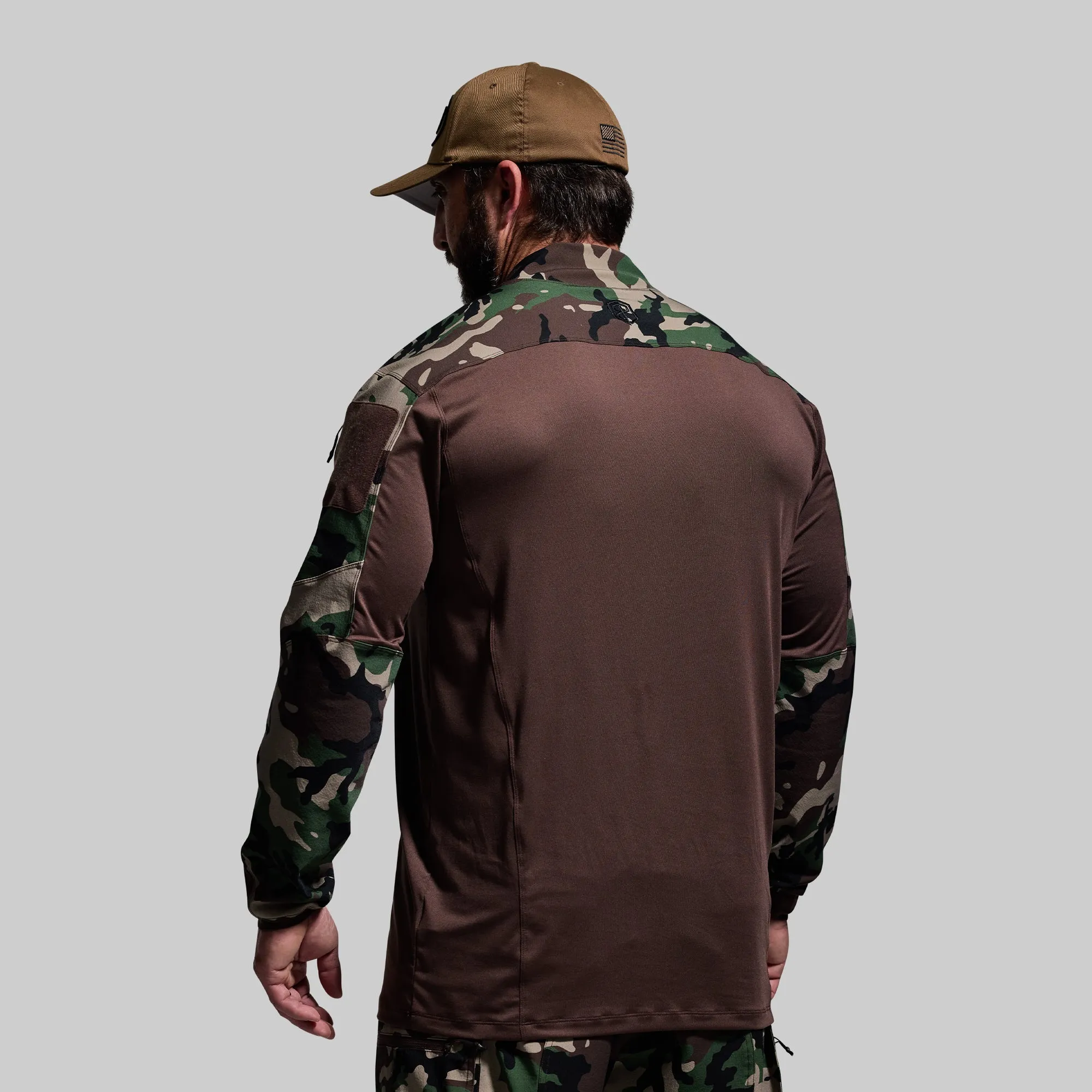 Long Sleeve Op Top (Brown/Woodland) sold by Born Primitive product image thumbnail 3
