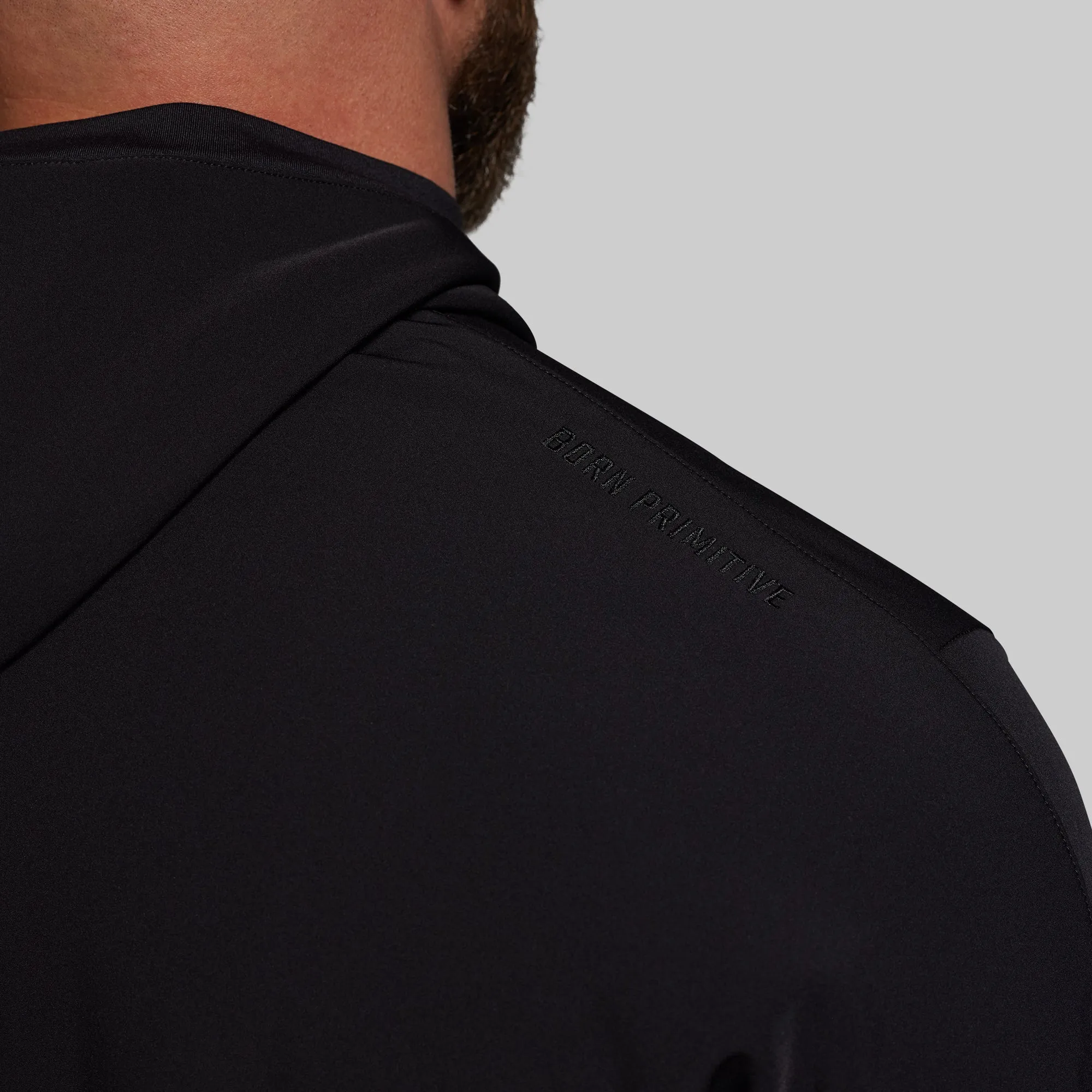 Training Full Zip Hoodie (Black) sold by Born Primitive product image thumbnail 3