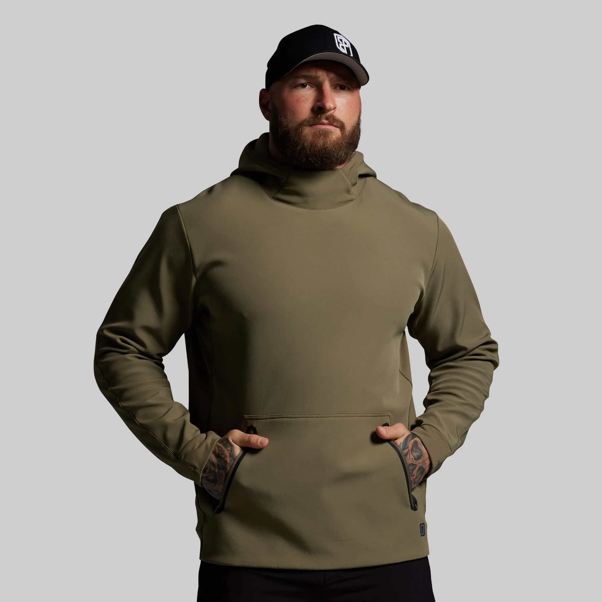 Training Hoodie (OD Green) sold by Born Primitive product image thumbnail 3