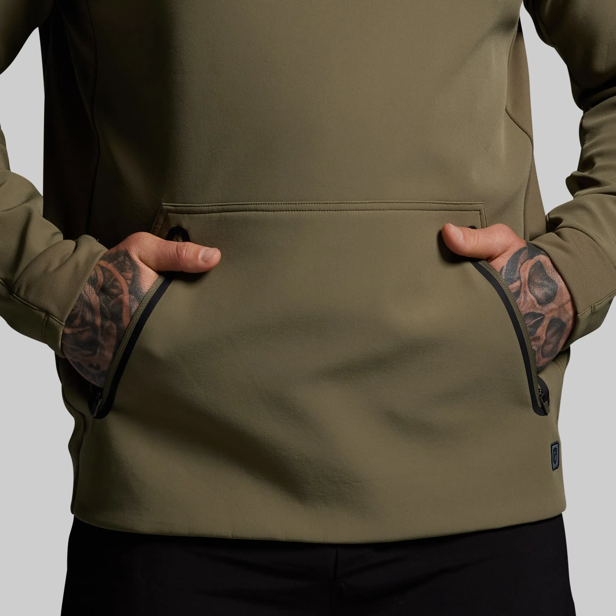 Training Hoodie (OD Green) sold by Born Primitive product image thumbnail 5
