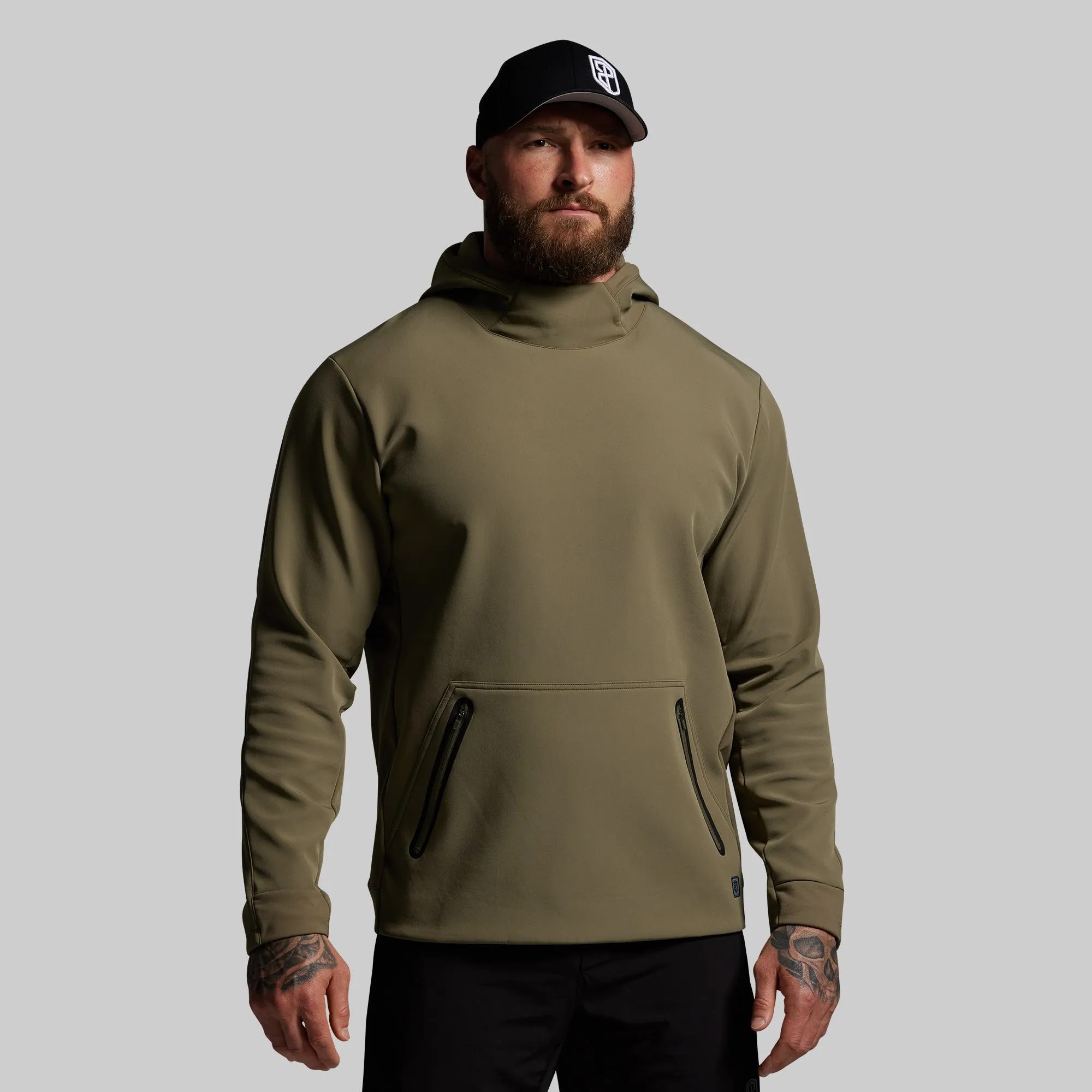 Training Hoodie (OD Green) sold by Born Primitive