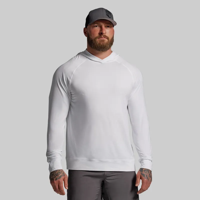 BP Premium Basic Hoodie (White) sold by Born Primitive