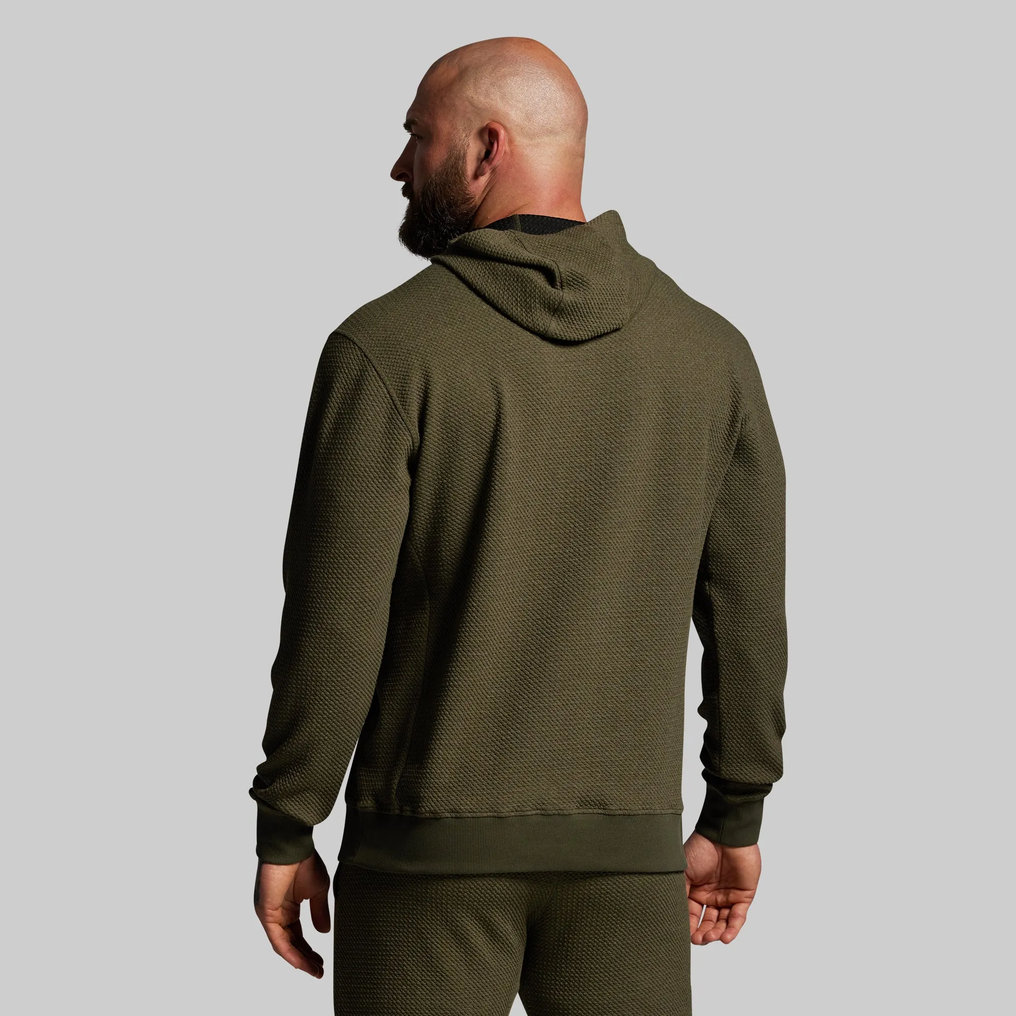 Men's Cloud Hoodie (OD Green) sold by Born Primitive product image thumbnail 2