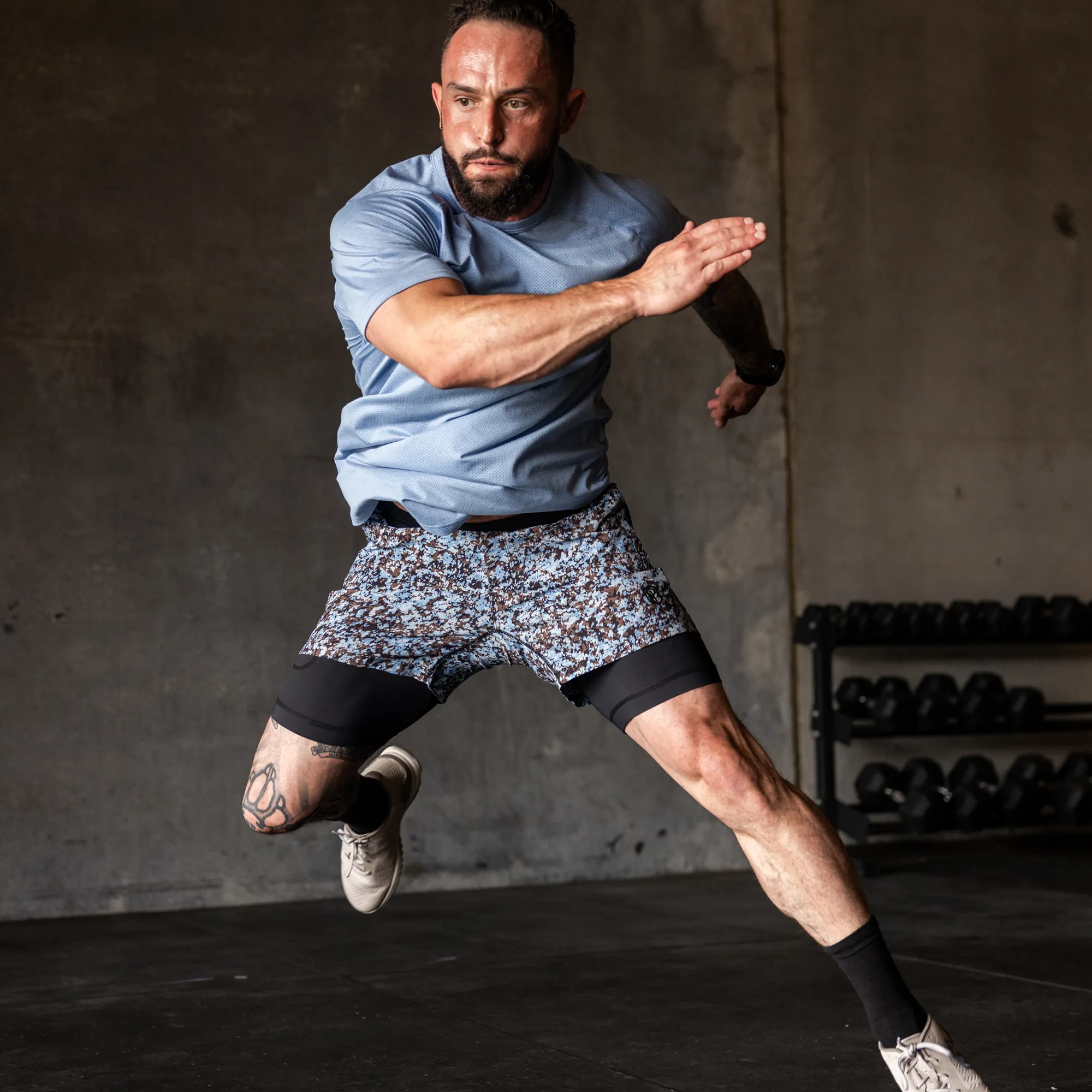 Versatile Short w/ Compression 5" (Speckle) sold by Born Primitive product image thumbnail 2