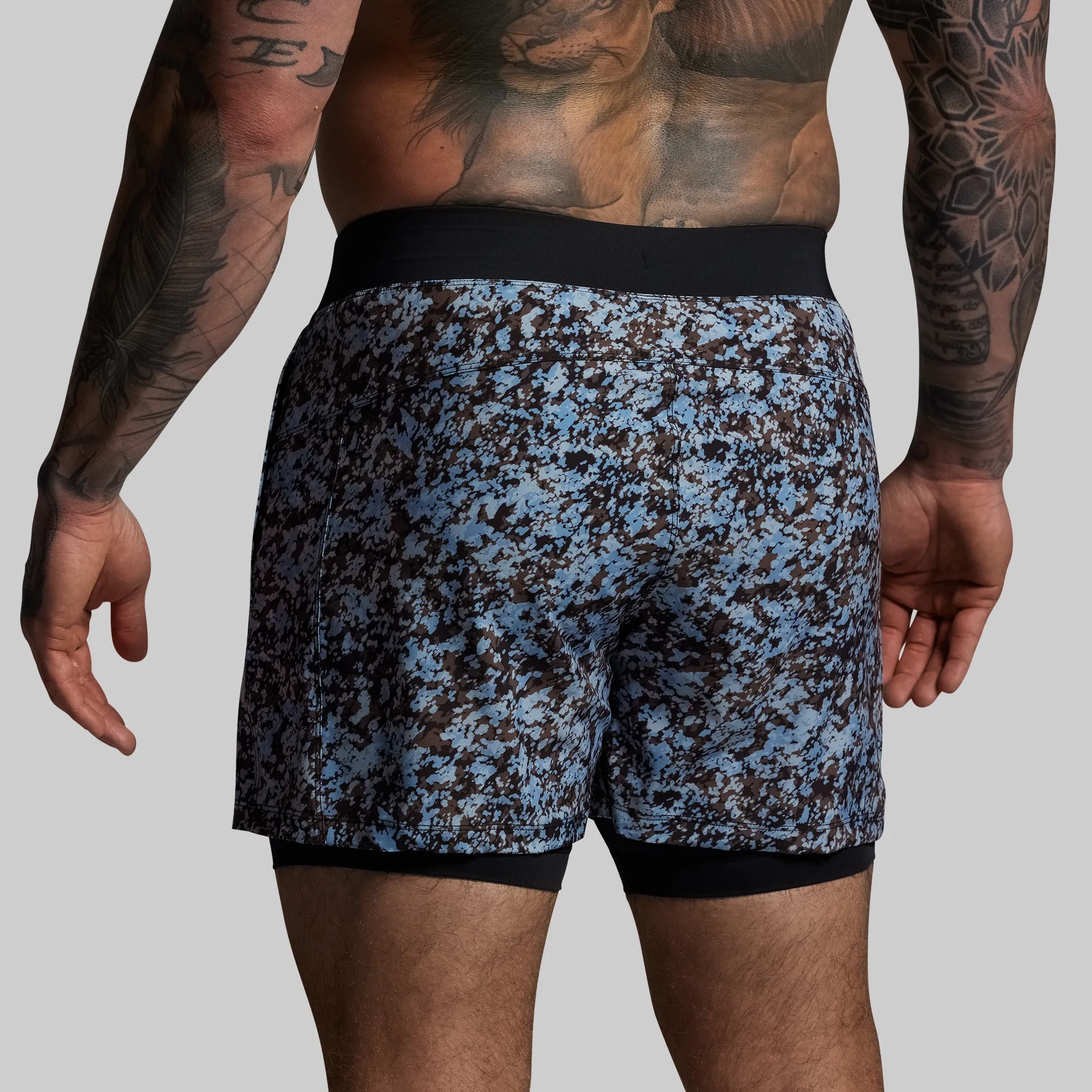 Versatile Short w/ Compression 5" (Speckle) sold by Born Primitive product image thumbnail 4