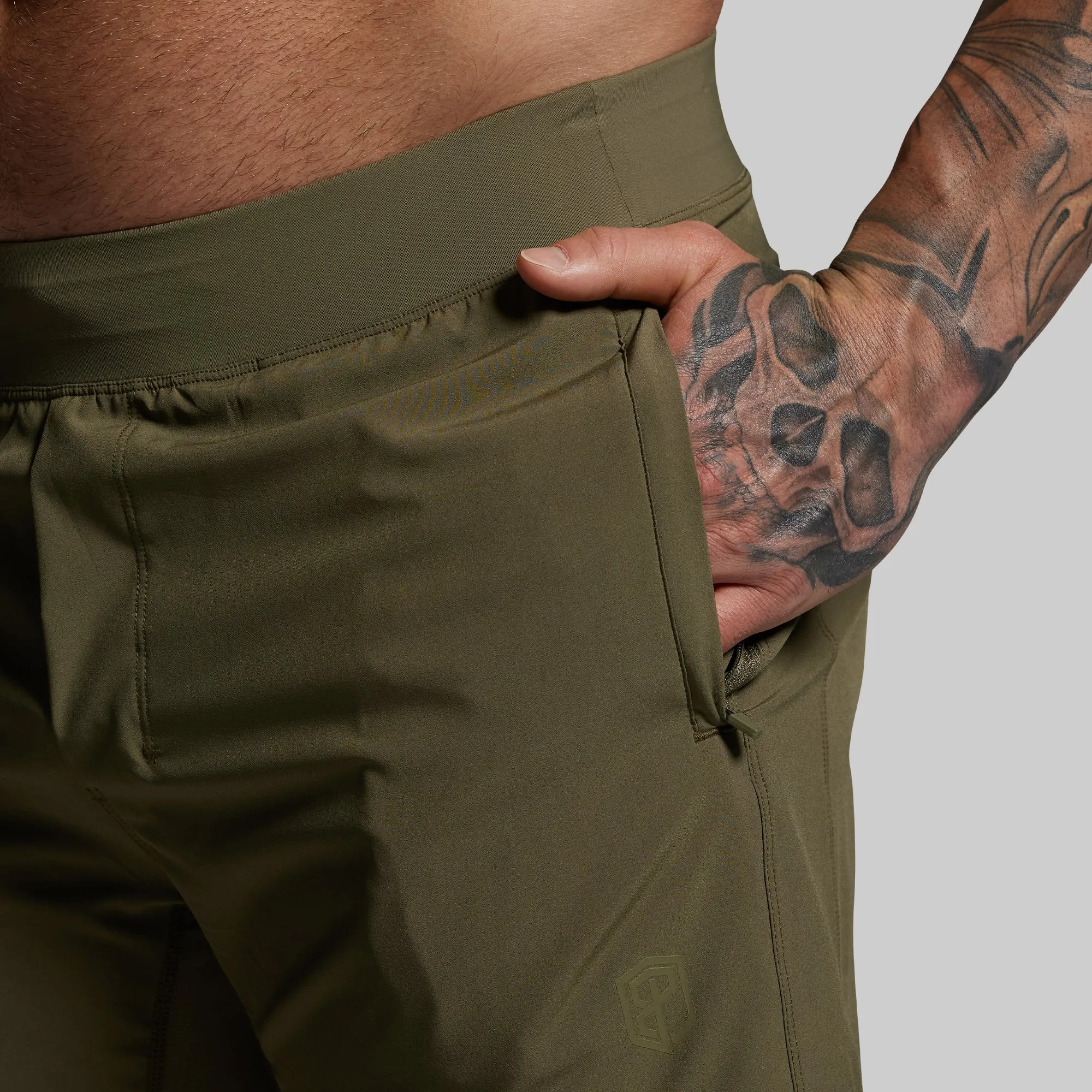 Versatile Short w/ Compression 5" (OD Green) sold by Born Primitive product image thumbnail 4