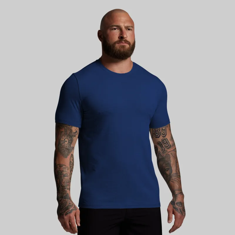BP Premium Basic Crew (Cobalt) sold by Born Primitive