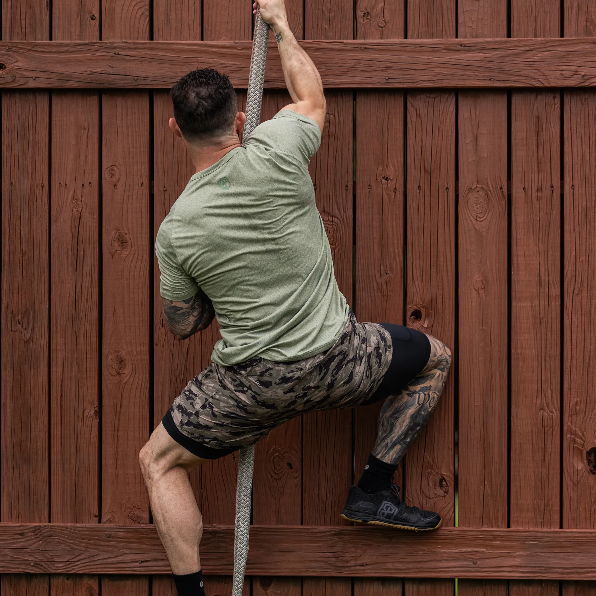 Heritage Tee (OD Green) sold by Born Primitive product image thumbnail 4