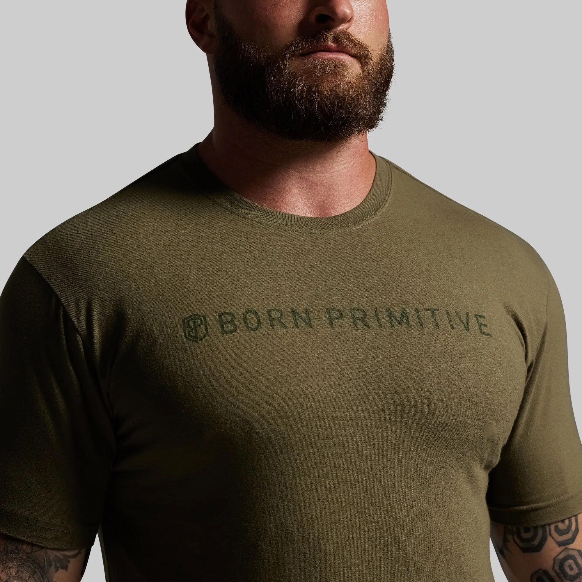 BP Classic Tee (Tactical Green) sold by Born Primitive product image thumbnail 3