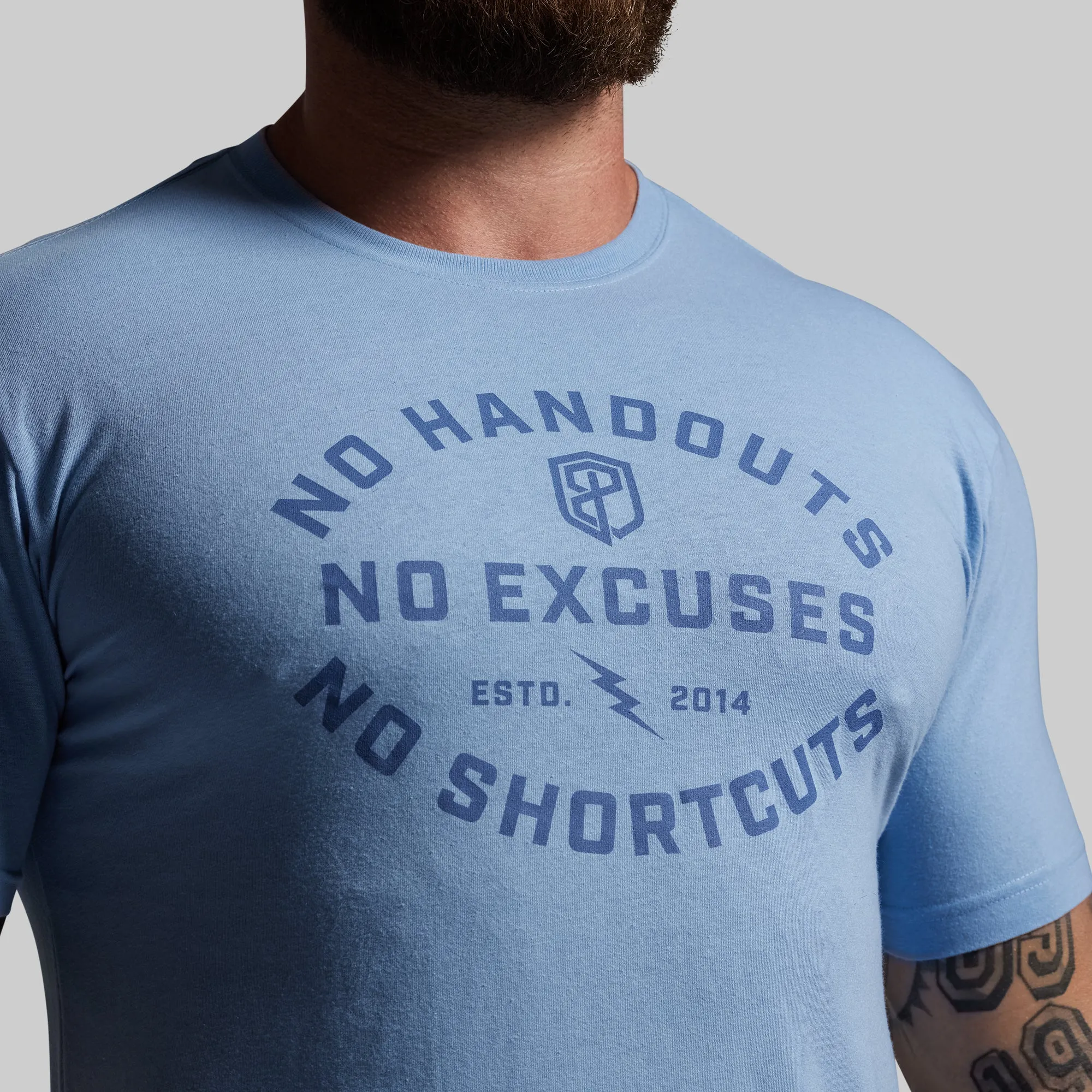 No Excuses Tee (Citadel) sold by Born Primitive product image thumbnail 3