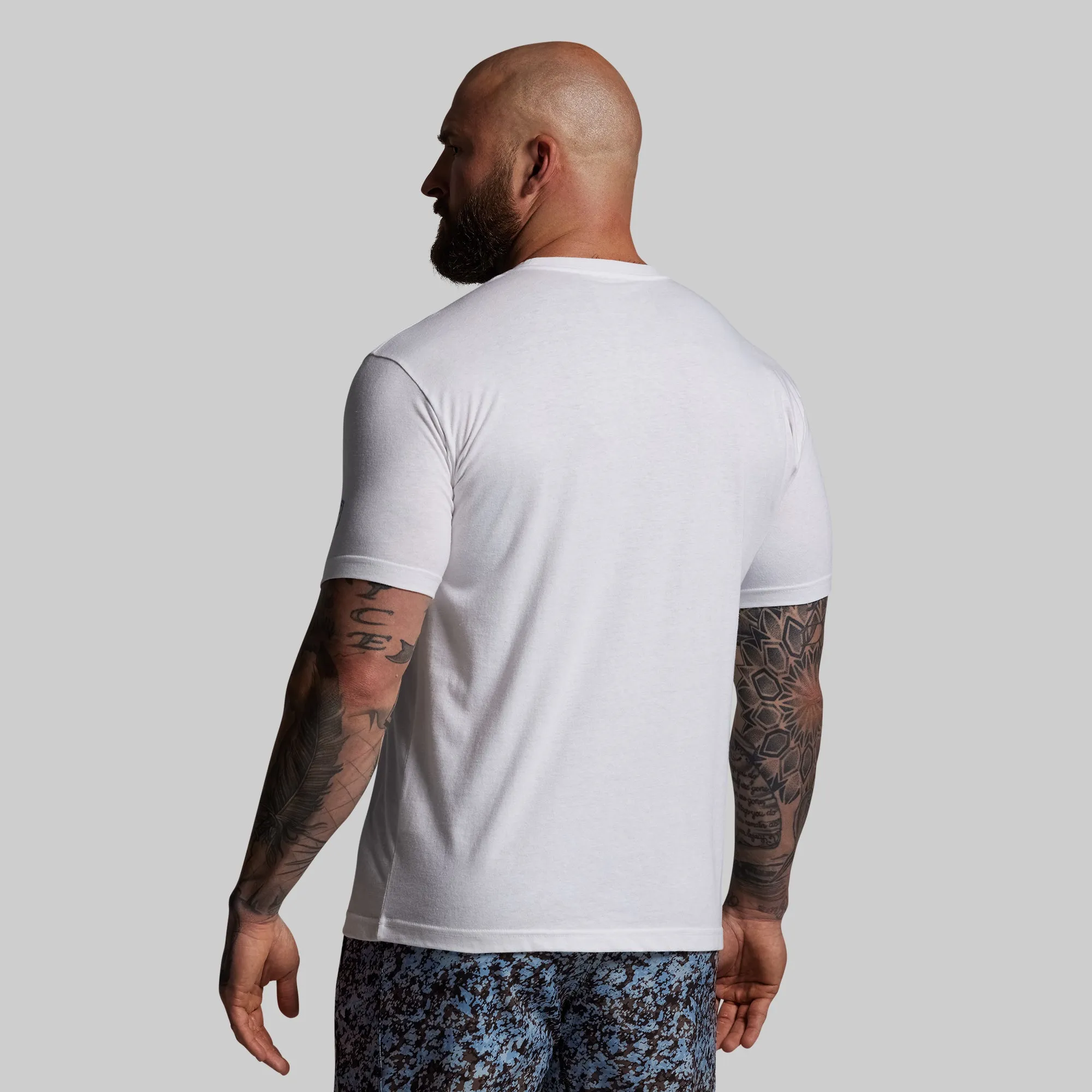 BP Flag Tee (White/Speckle) sold by Born Primitive product image thumbnail 2