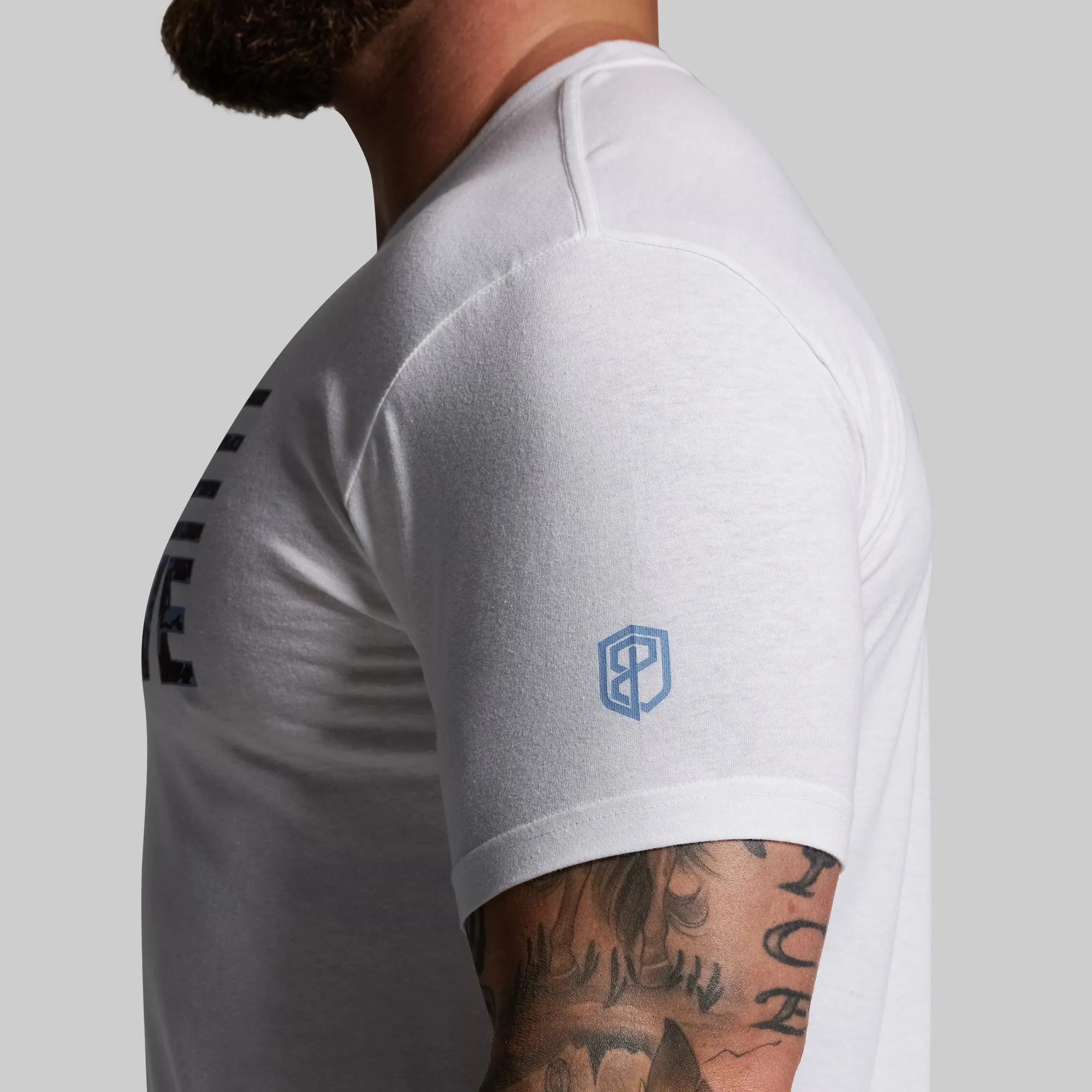 BP Flag Tee (White/Speckle) sold by Born Primitive product image thumbnail 4