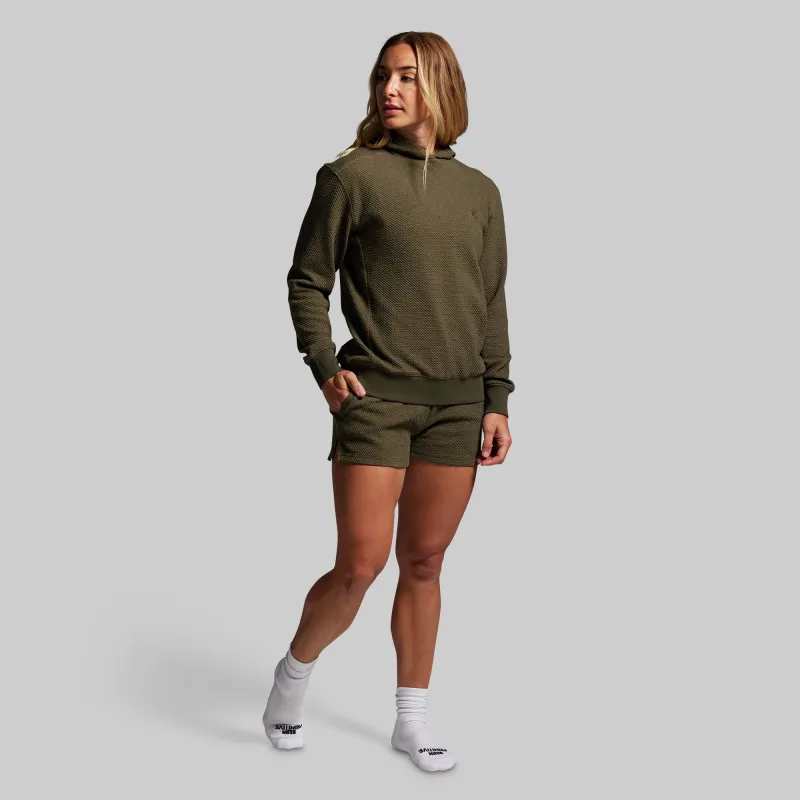 Women’s Cloud Short Set (OD Green) sold by Born Primitive