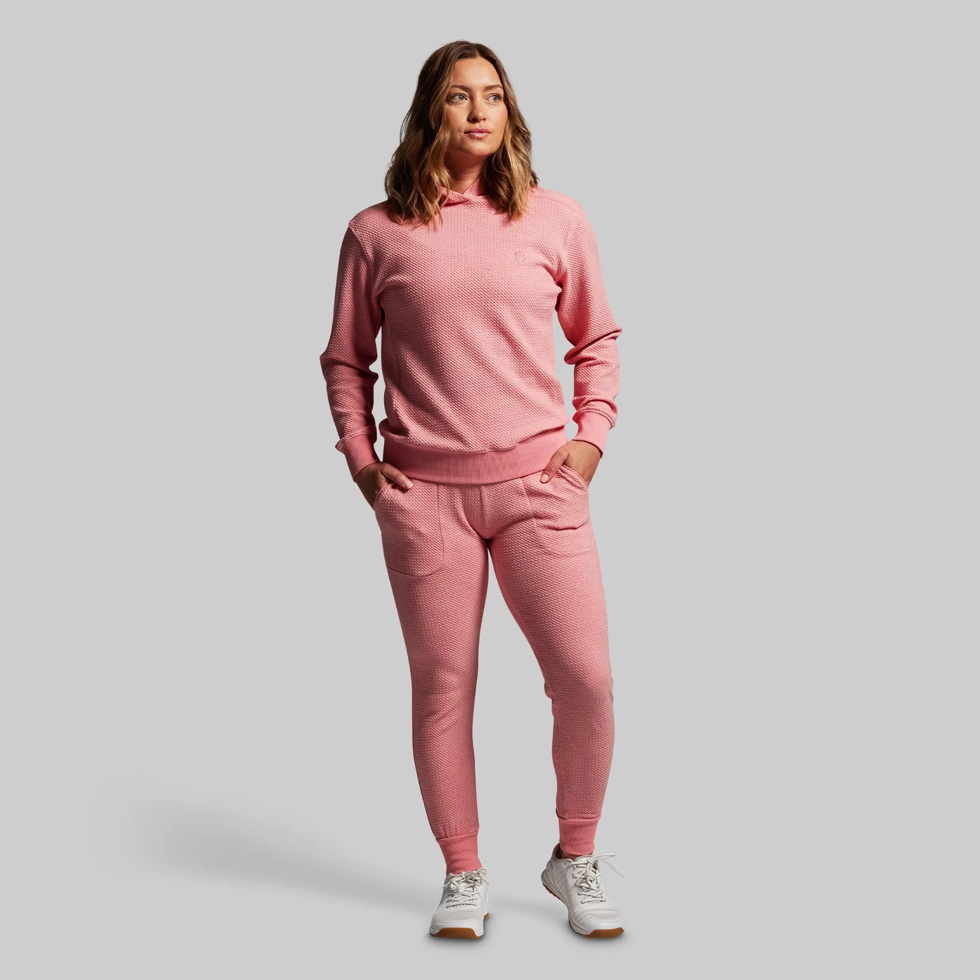 Women’s Cloud Jogger Set (Faded Rose) sold by Born Primitive