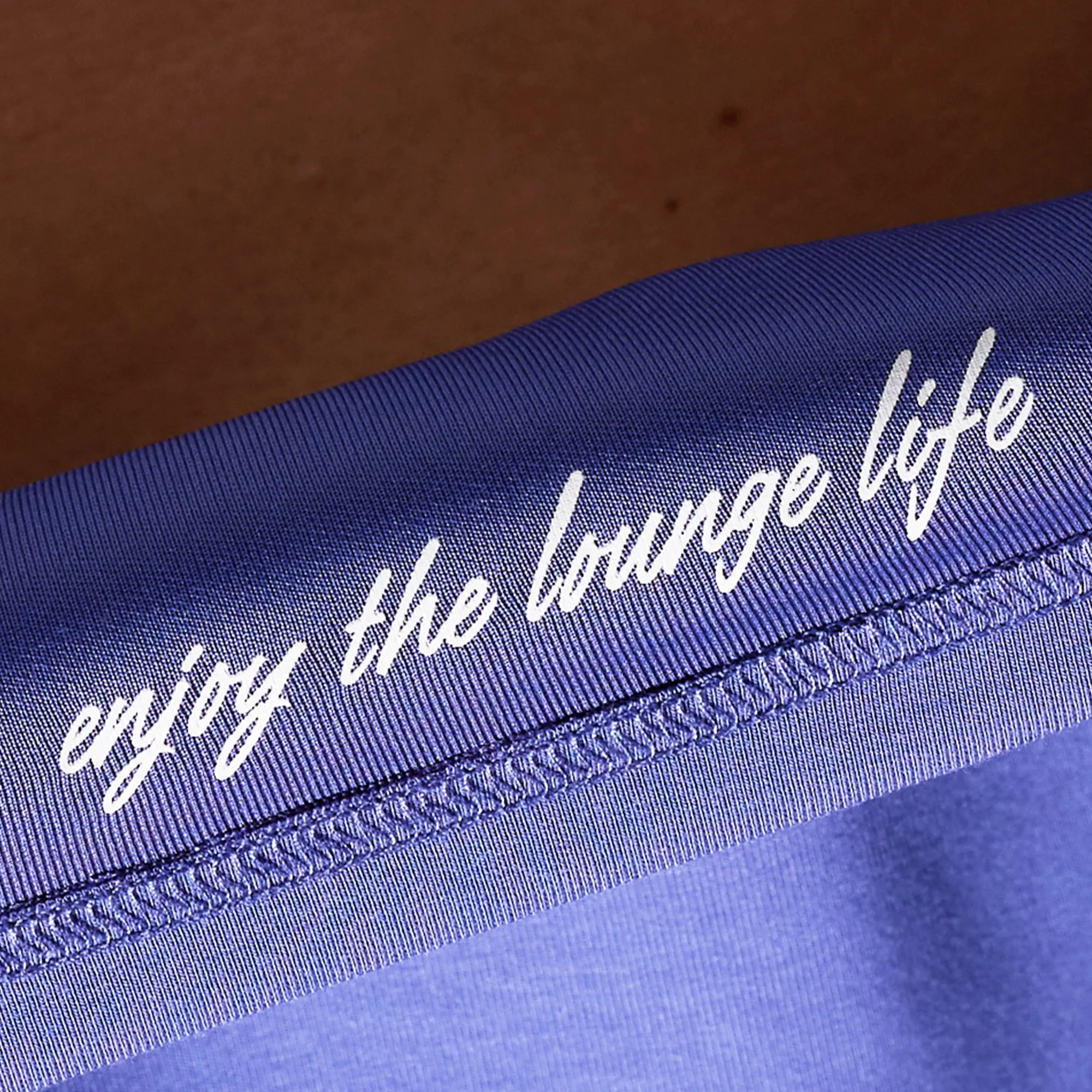 Lounge Lux Cropped Pullover (Deep Sky) sold by Born Primitive product image thumbnail 4