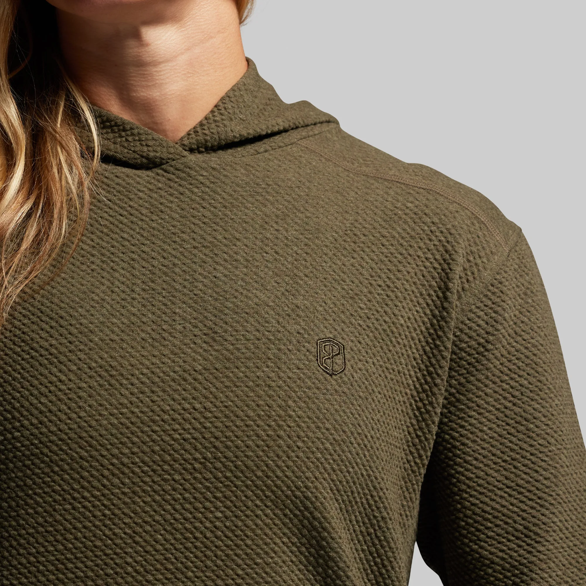 Women's Cloud Hoodie (OD Green) sold by Born Primitive product image thumbnail 4