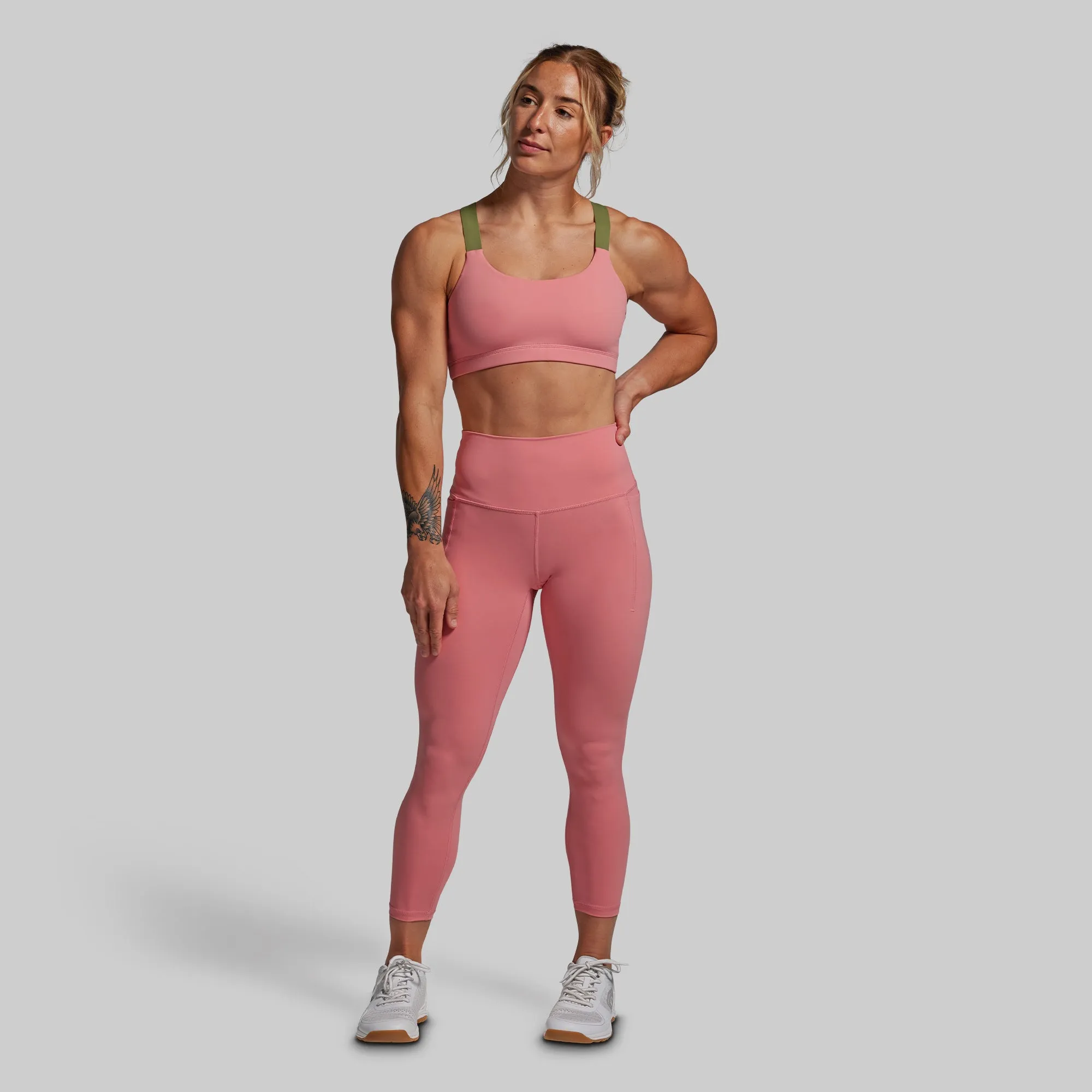 Moxie Sports Bra (Faded Rose) sold by Born Primitive product image thumbnail 5