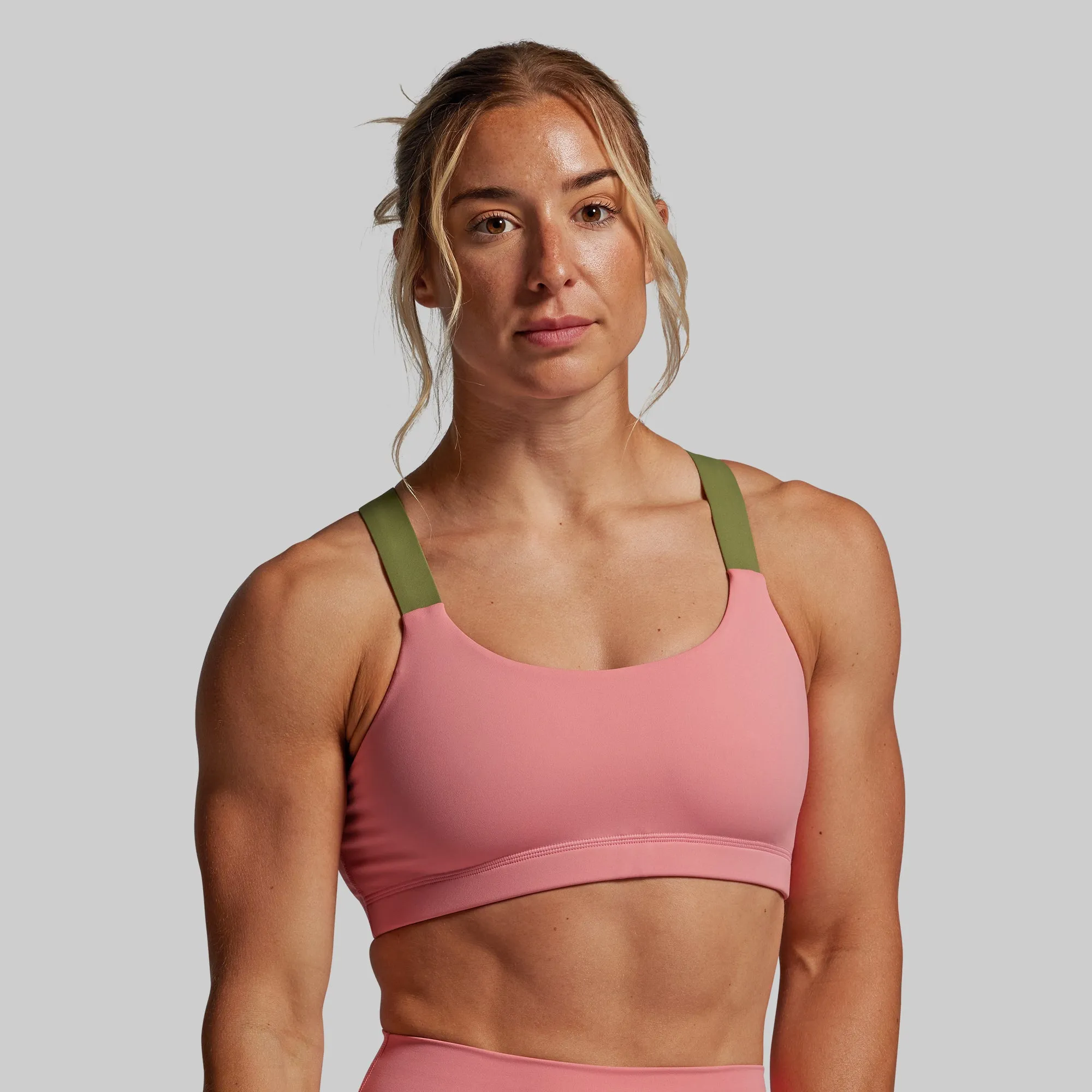 Moxie Sports Bra (Faded Rose) sold by Born Primitive product image thumbnail 3