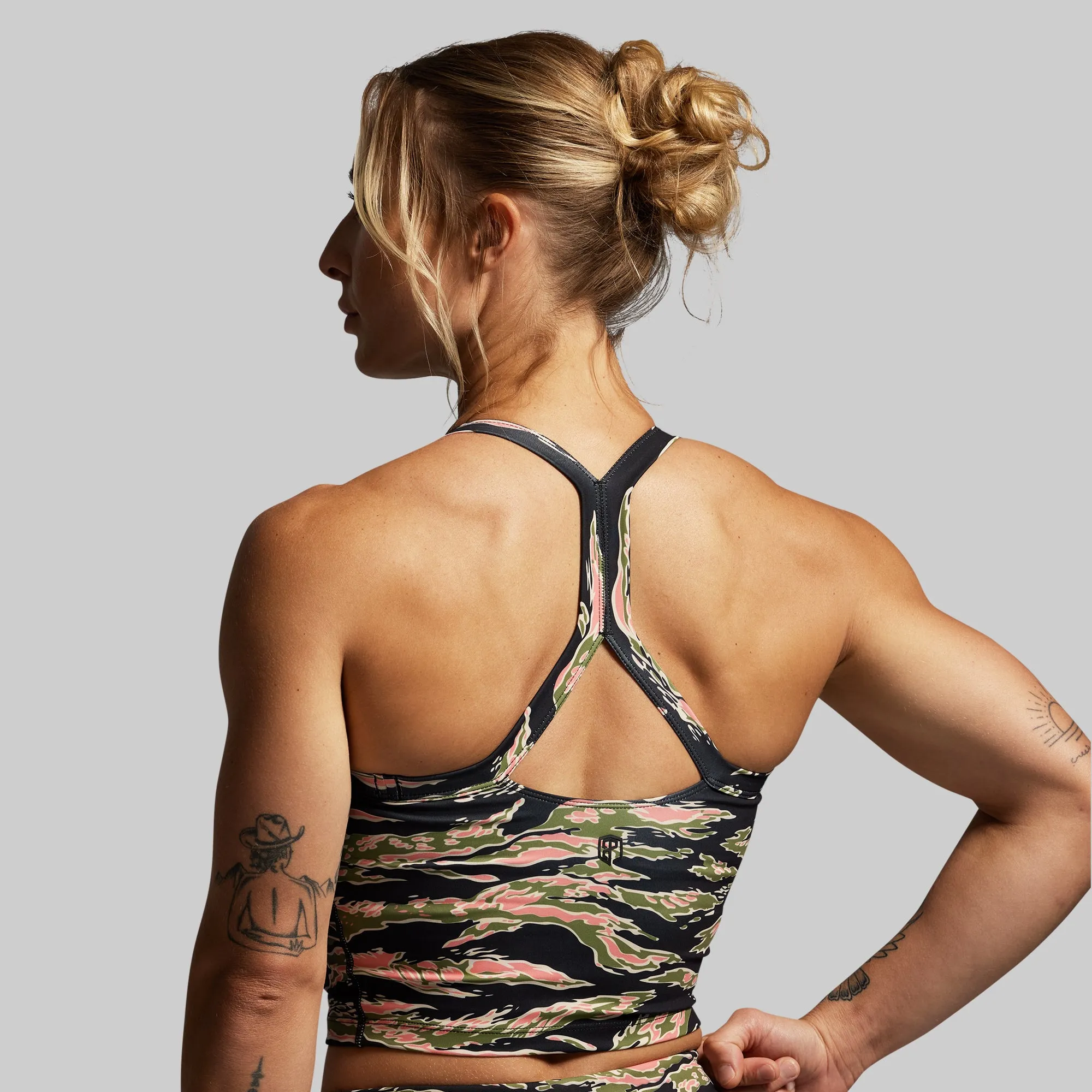 Your Favorite Sports Bra (Pink Jungle Tiger) sold by Born Primitive product image thumbnail 3