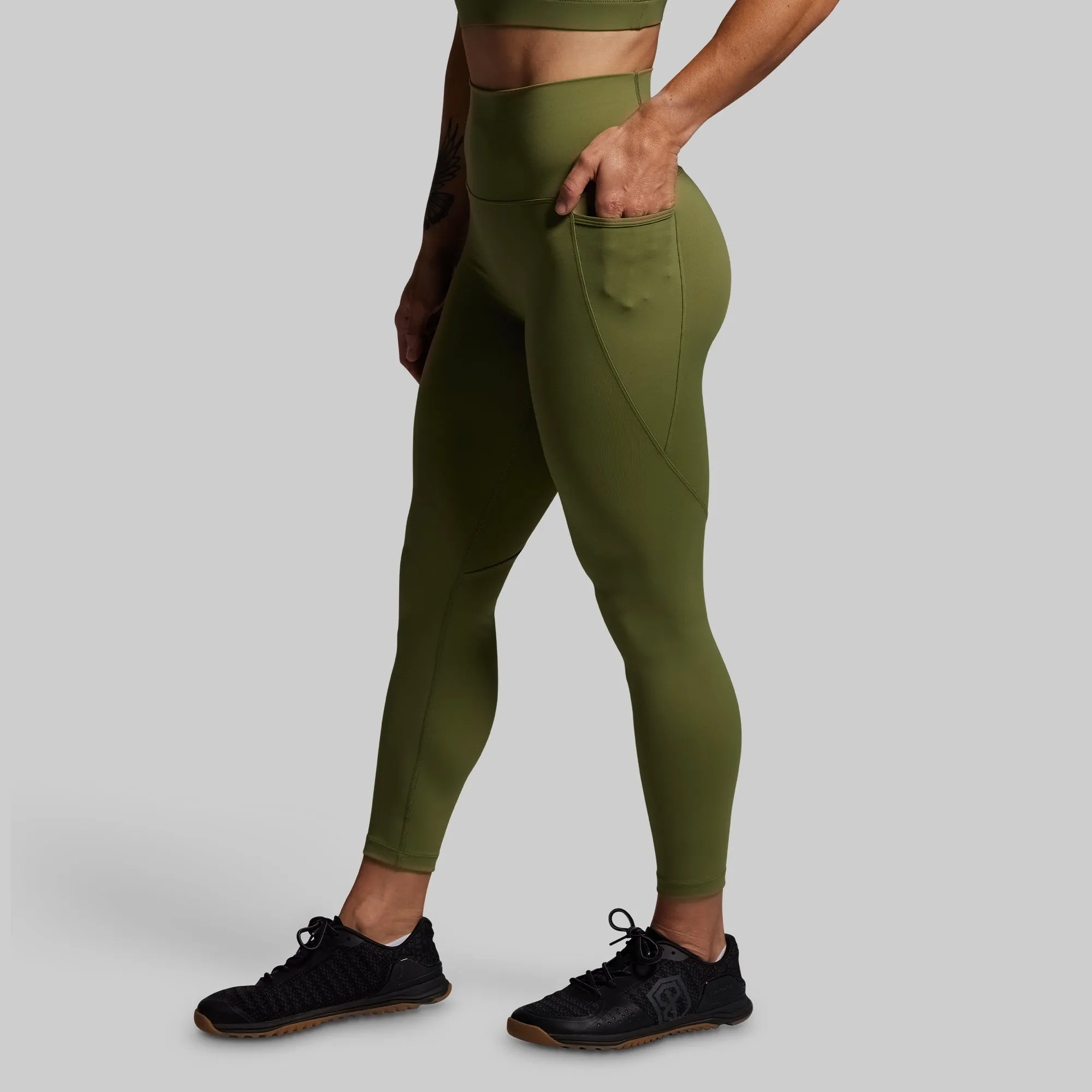 Eccentric Legging (Army Green) sold by Born Primitive product image thumbnail 3