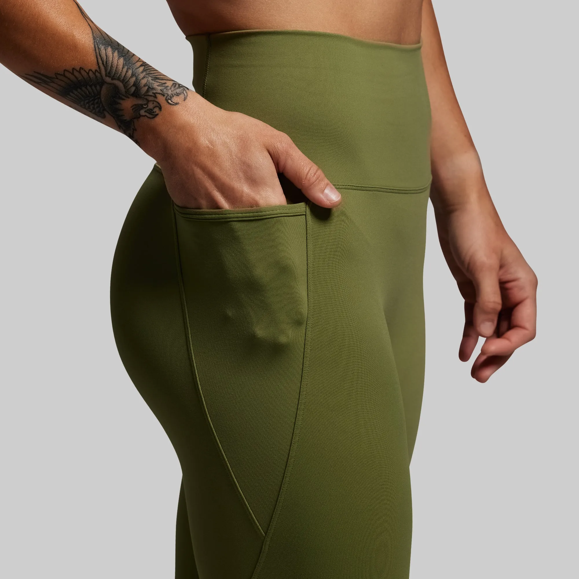 Eccentric Legging (Army Green) sold by Born Primitive product image thumbnail 4