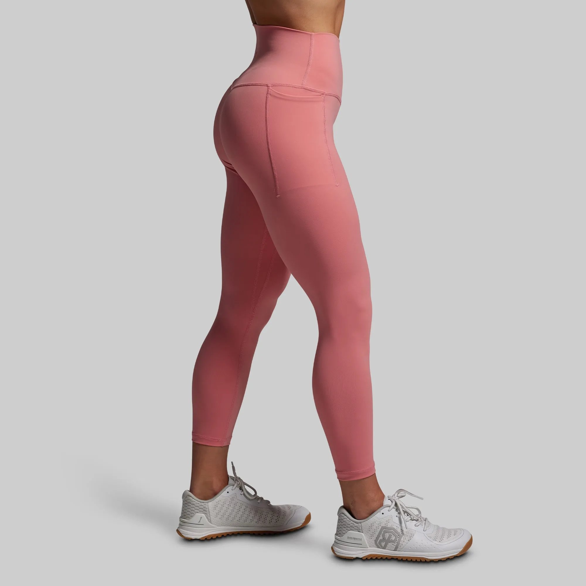 Your Go To 7/8 Legging w/ Pockets 2.0 (Faded Rose) sold by Born Primitive