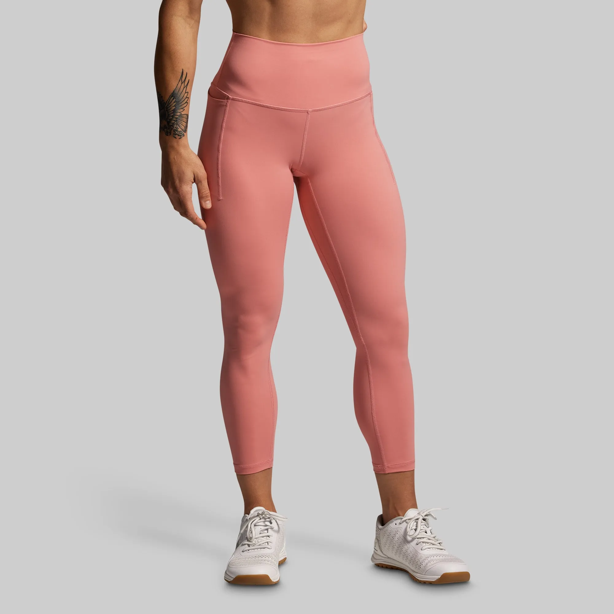 Your Go To 7/8 Legging w/ Pockets 2.0 (Faded Rose) sold by Born Primitive product image thumbnail 4