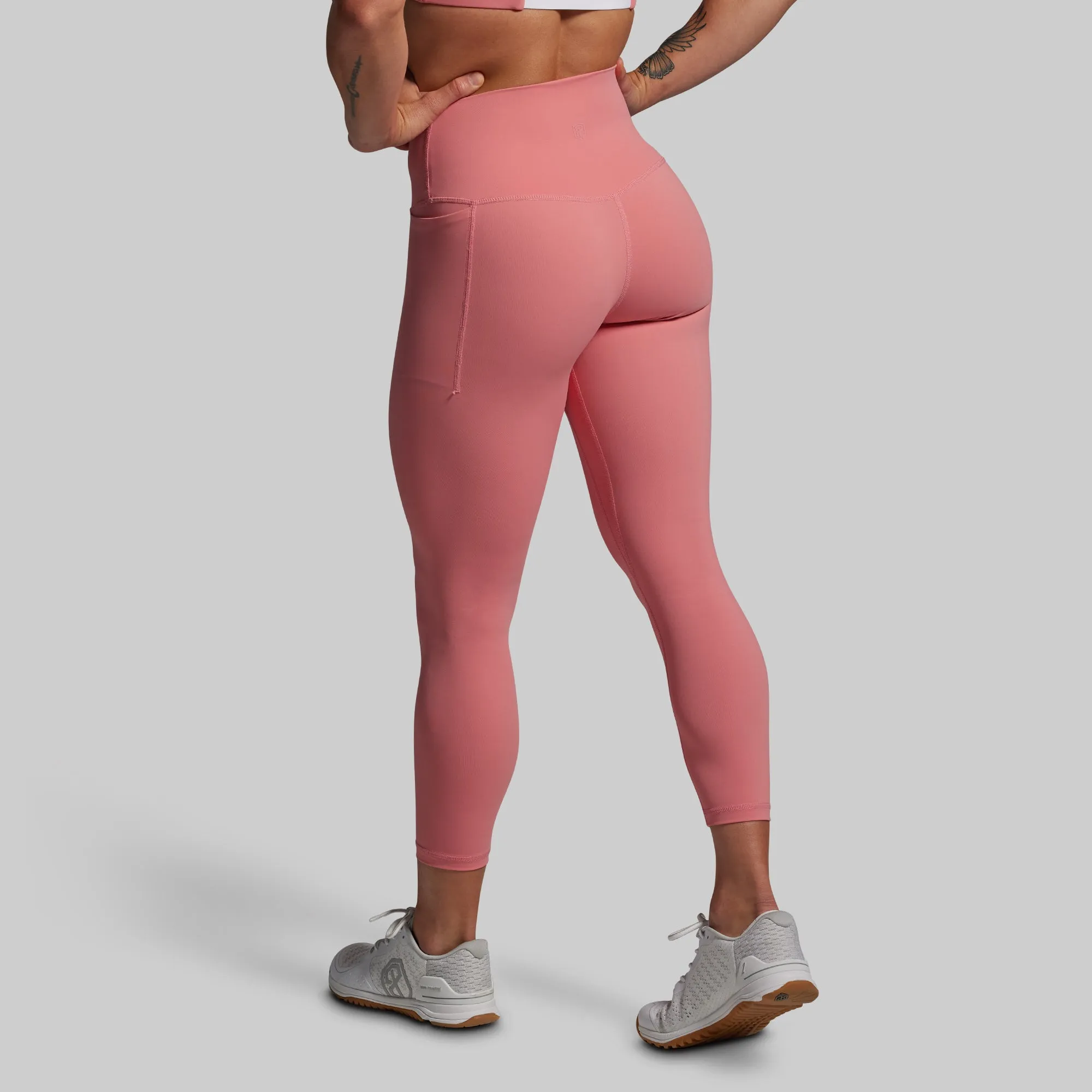 Your Go To 7/8 Legging w/ Pockets 2.0 (Faded Rose) sold by Born Primitive product image thumbnail 3