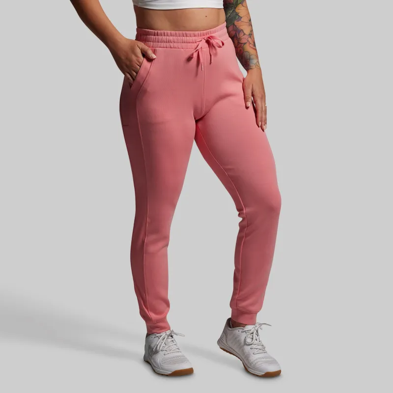 Women's Lounge Lux Jogger (Faded Rose) sold by Born Primitive