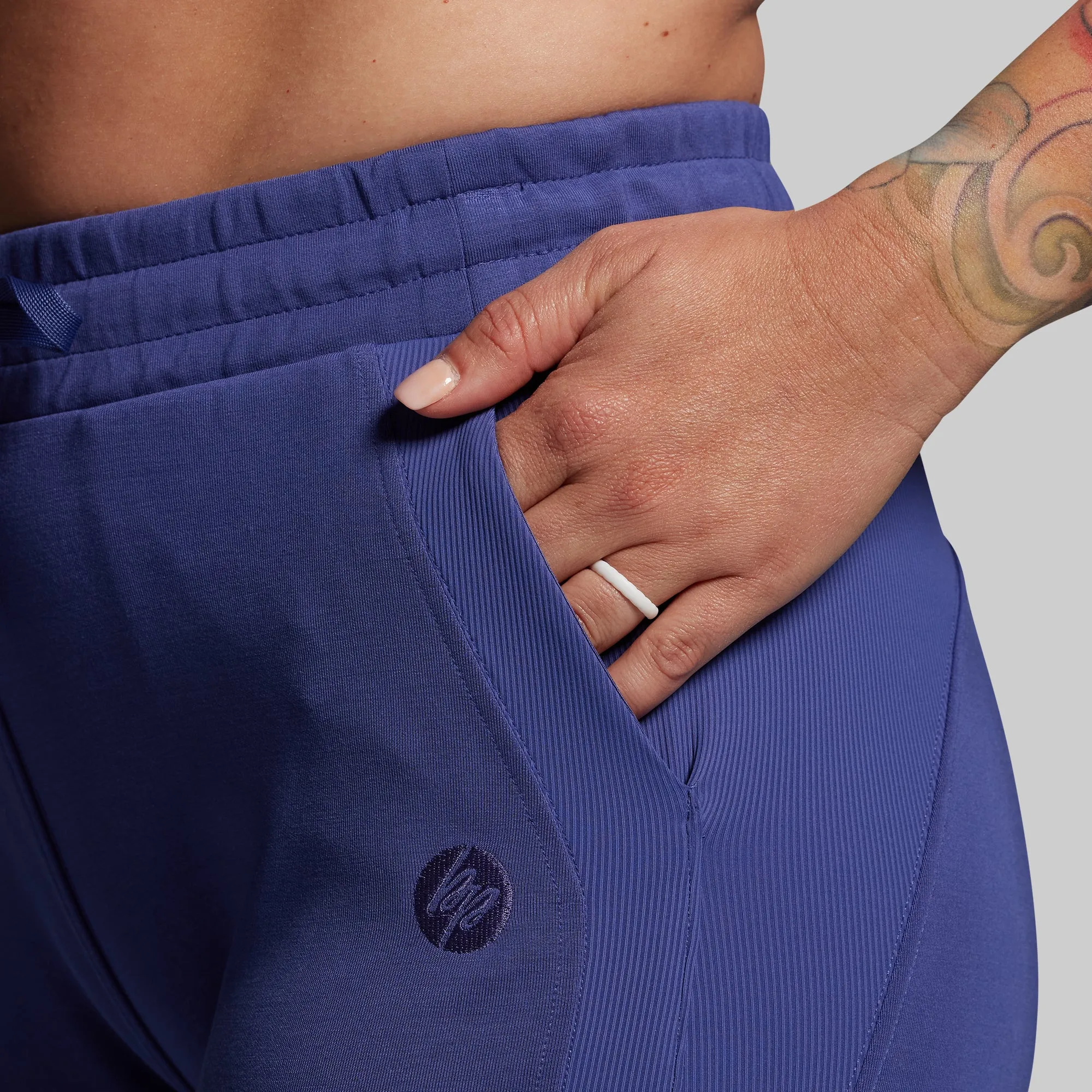 Women's Lounge Lux Jogger (Deep Sky) sold by Born Primitive product image thumbnail 4