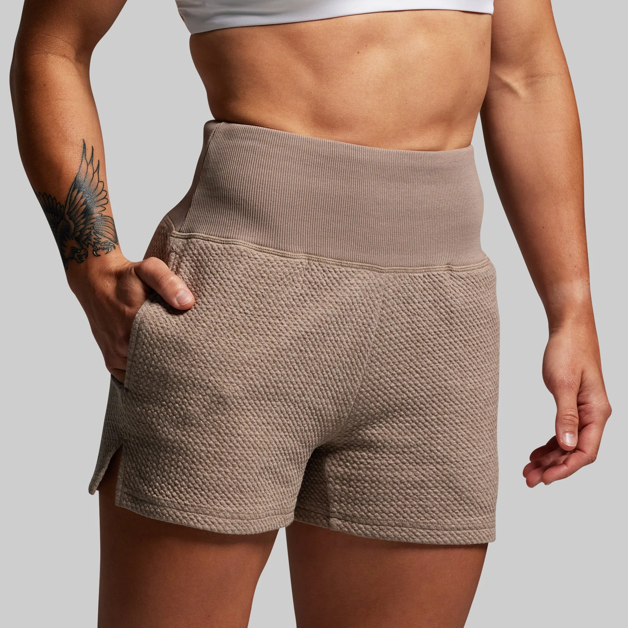 Women's Cloud Short (Mink) sold by Born Primitive