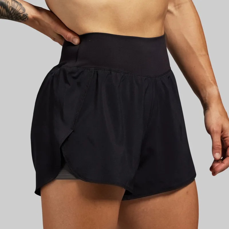 Interval Short (Black) sold by Born Primitive