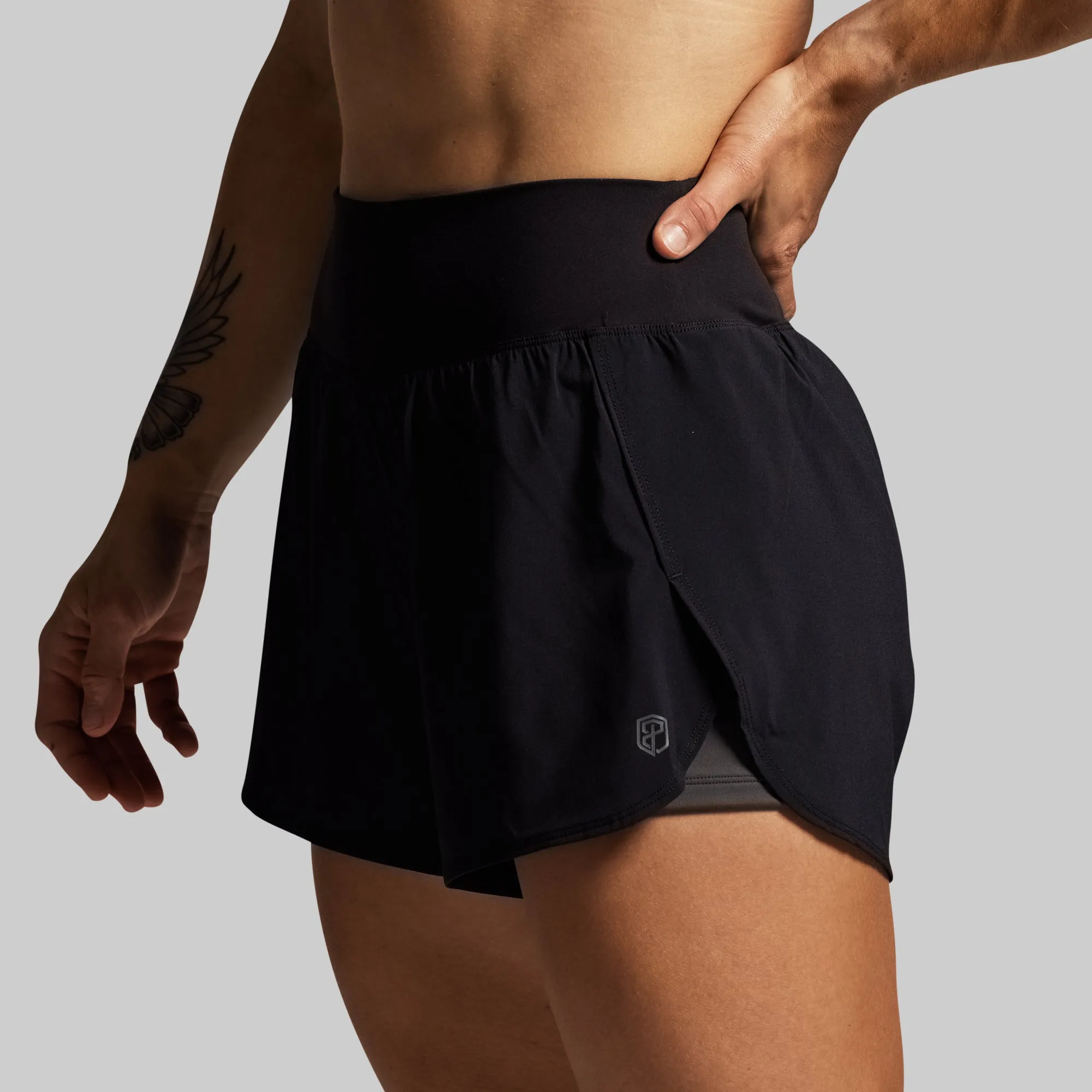 Interval Short (Black) sold by Born Primitive product image thumbnail 3