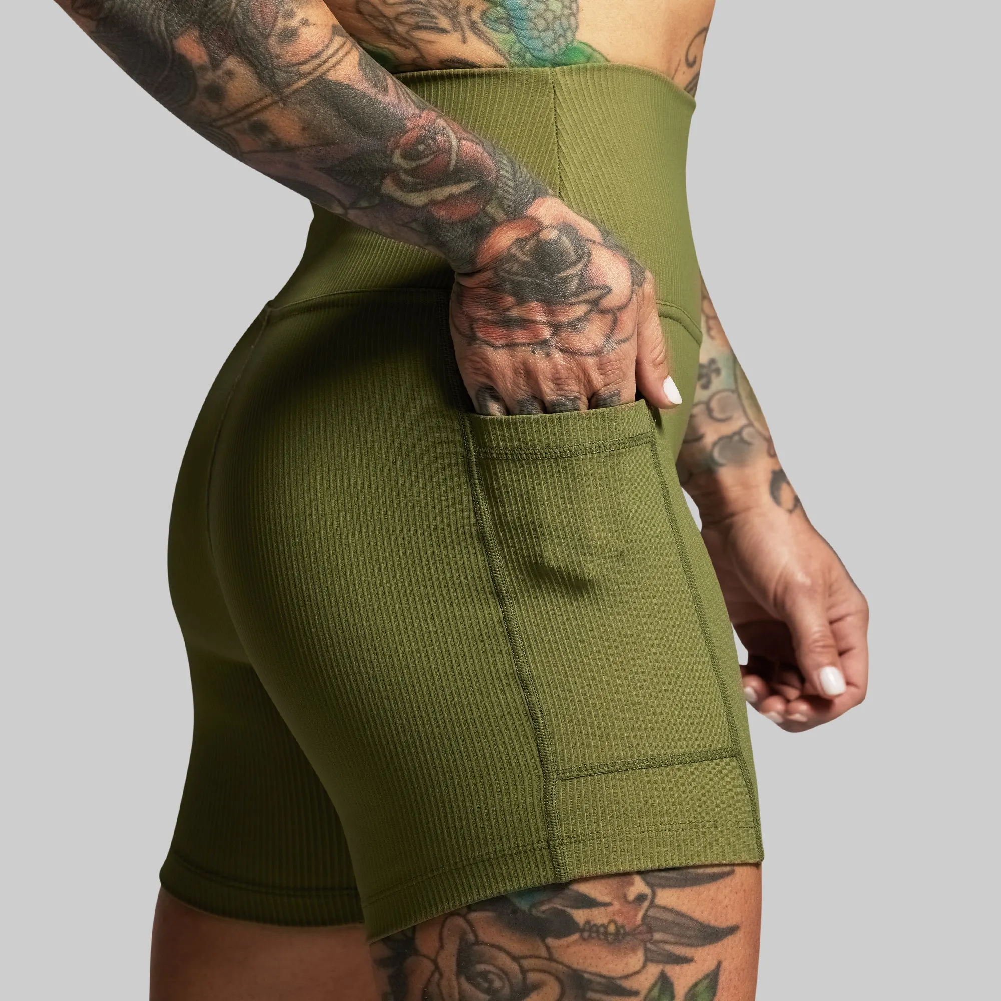 All or Nothing Short (Army Green) sold by Born Primitive product image thumbnail 3