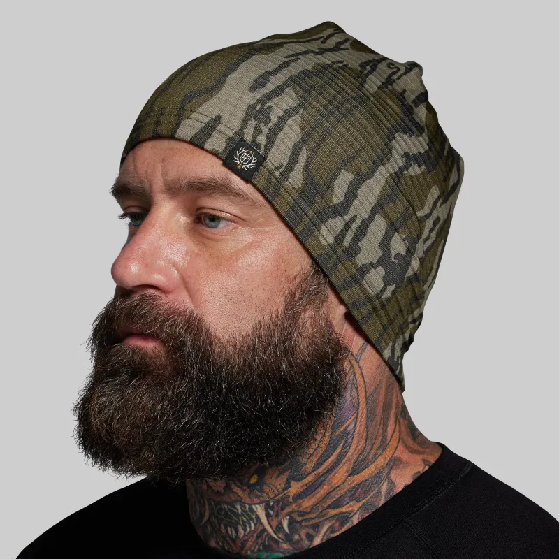 Quiver Beanie 2.0 (Mossy Oak® Original Bottomland®) sold by Born Primitive