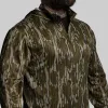 Quiver Half Zip Hoodie 2.0 (Mossy Oak® Original Bottomland®) sold by Born Primitive