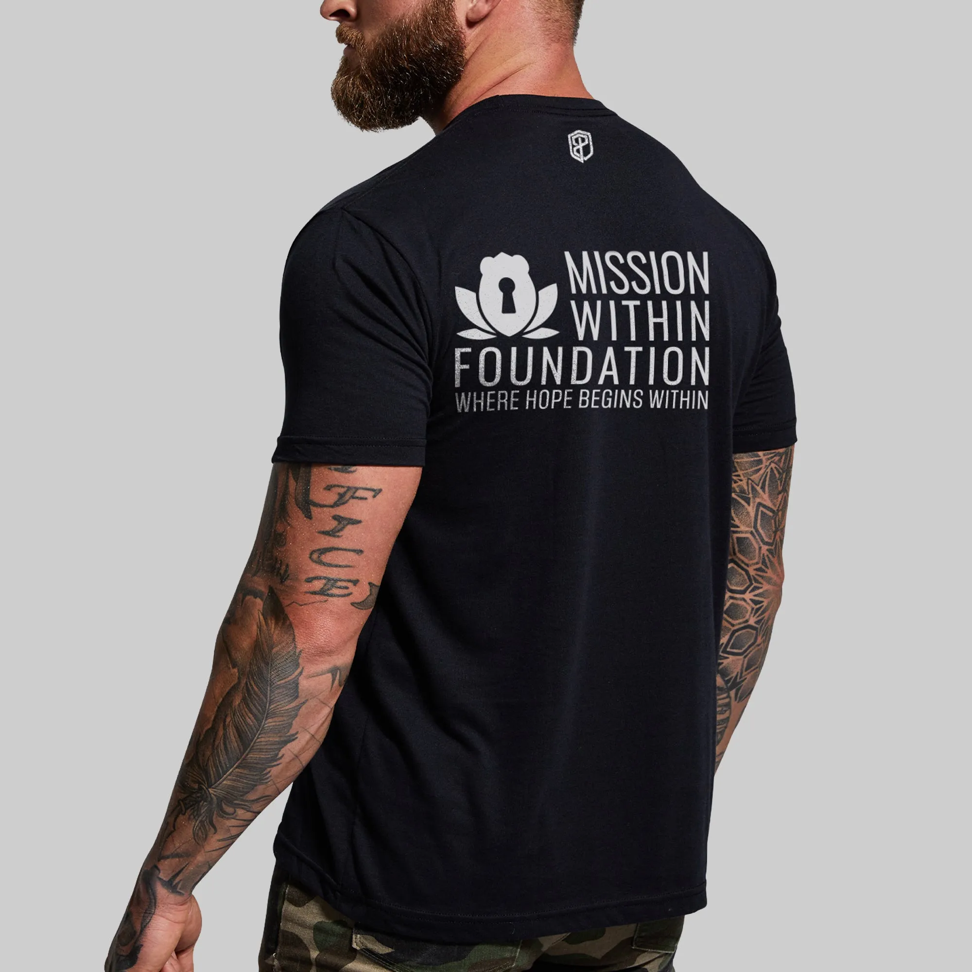 Mission Within Tee (Black) sold by Born Primitive